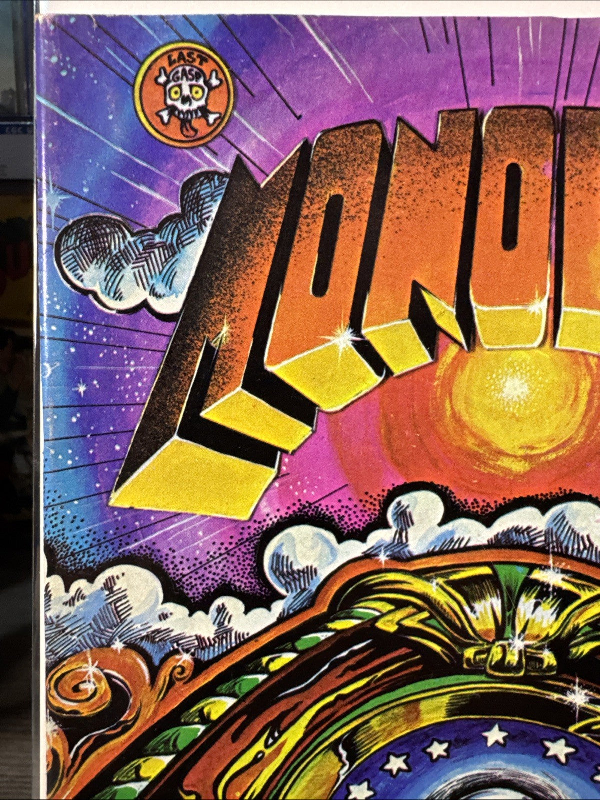 Monolith (Last Gasp July 1972) UNDERGROUND BRONZE Comix NM- Rare! HTF Low Print