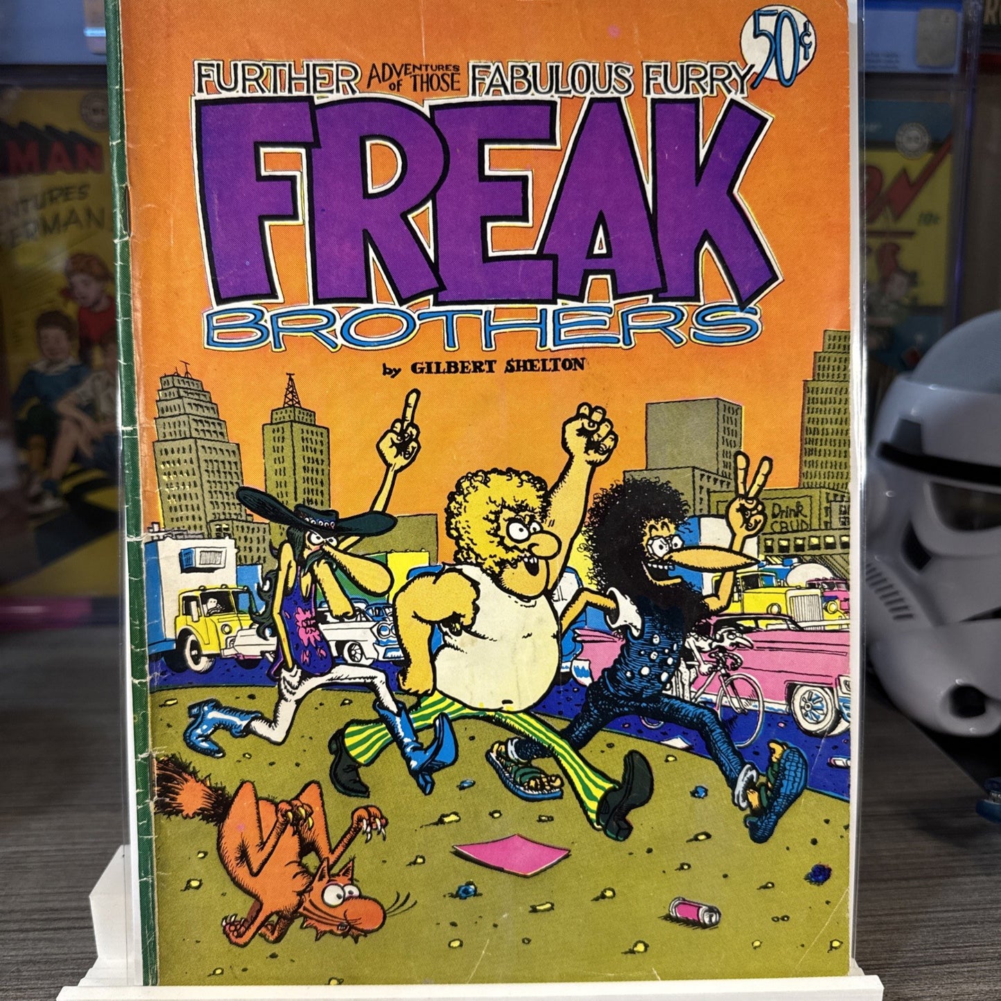 Fabulous Furry Freak Brothers #2 VG 2nd Print (Rip Off Press 1972) UNDERGROUND