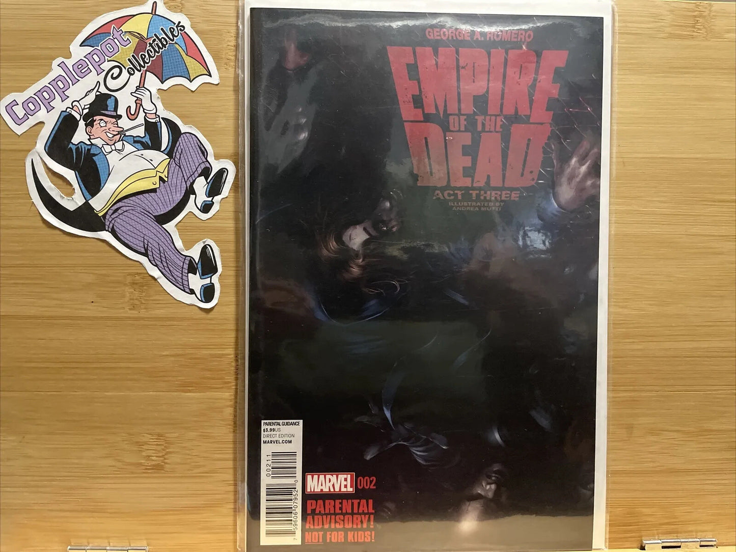 Empire of the Dead Act Three 1 & 2 - George Romero Zombies 2015 NM Gorgeous!