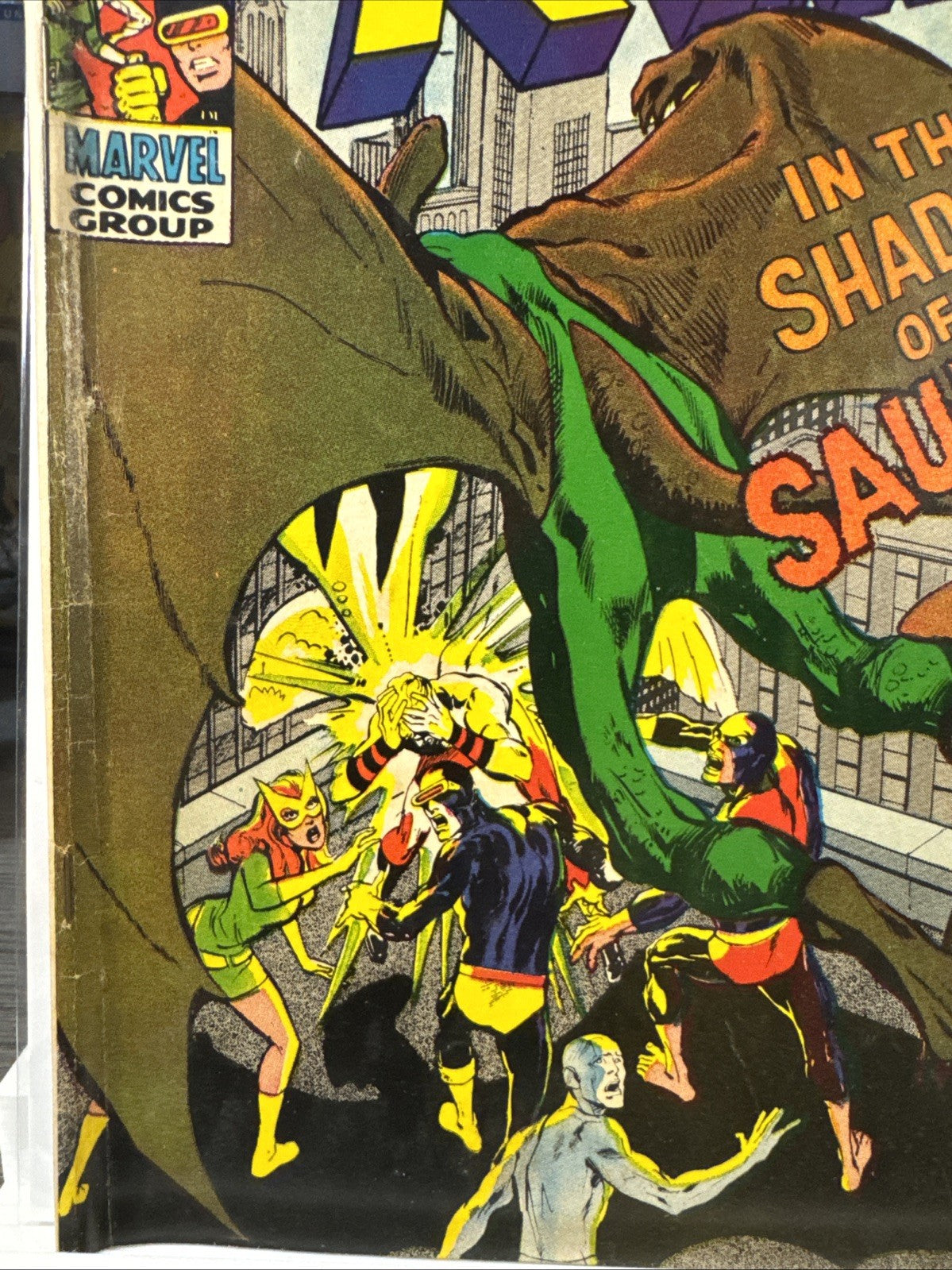 The X-Men #60—1st App of Sauron—Neal Adams Goodness!— VG Marvel 1969 SILVER