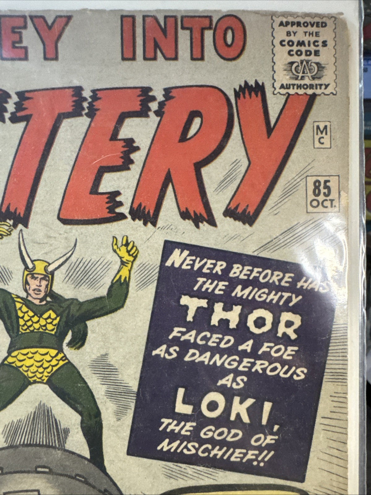 Journey into Mystery #85 1962 KEY SILVER 1st Loki Low Grade Detached Complete