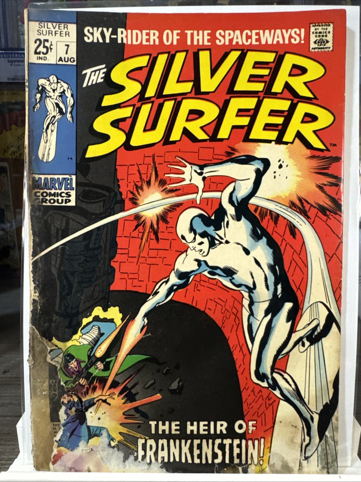 The Silver Surfer #7 (Marvel Comics August 1969) READER COPY