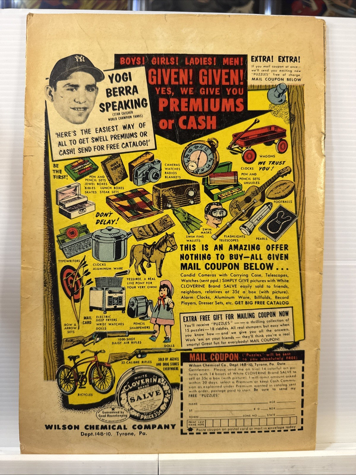 Journey into Mystery #47 (Atlas Comics 1957) Pre-Hero Marvel Rare SILVER VG+/F-