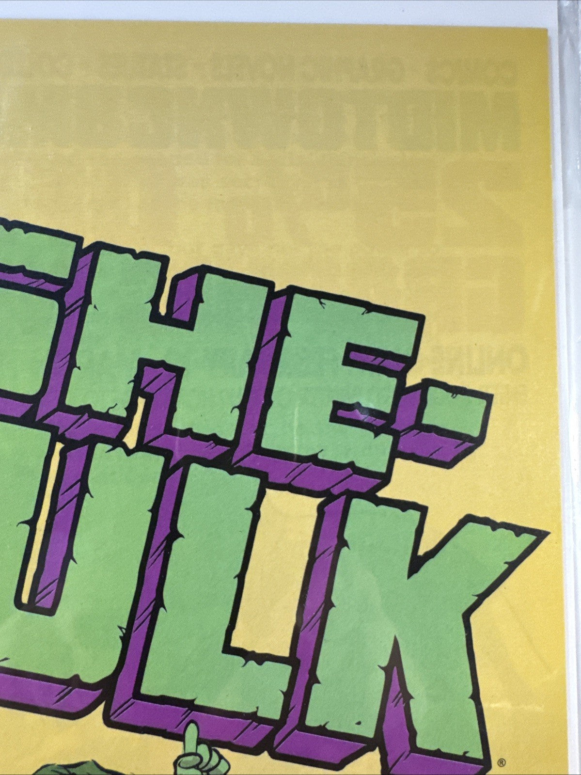 SHE-HULK #1 SKOTTIE YOUNG Baby Variant Marvel Now 2014 👀🔥 MODERN