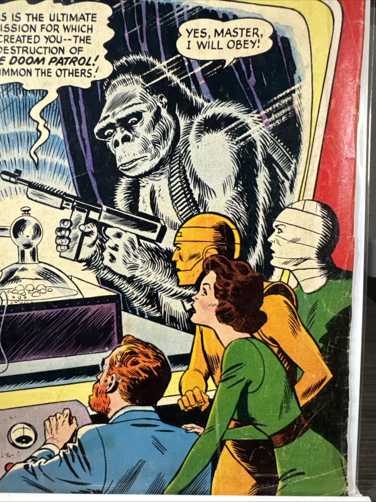 The Doom Patrol #86 (DC Comics March 1964) SILVER G KEY