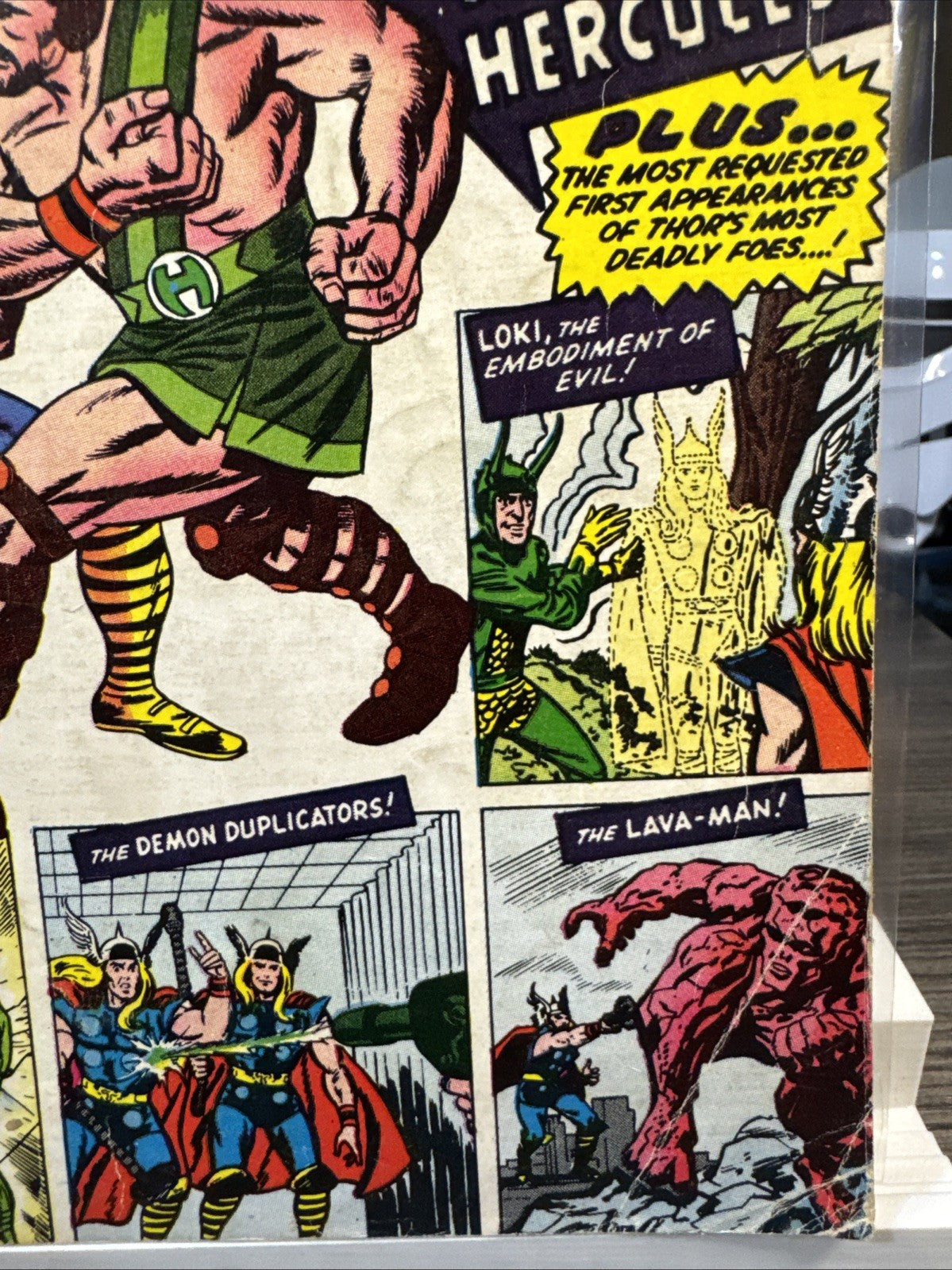 JOURNEY INTO MYSTERY ANNUAL #1 1965 VG KEY 1st Appearance Hercules & Zeus SILVER