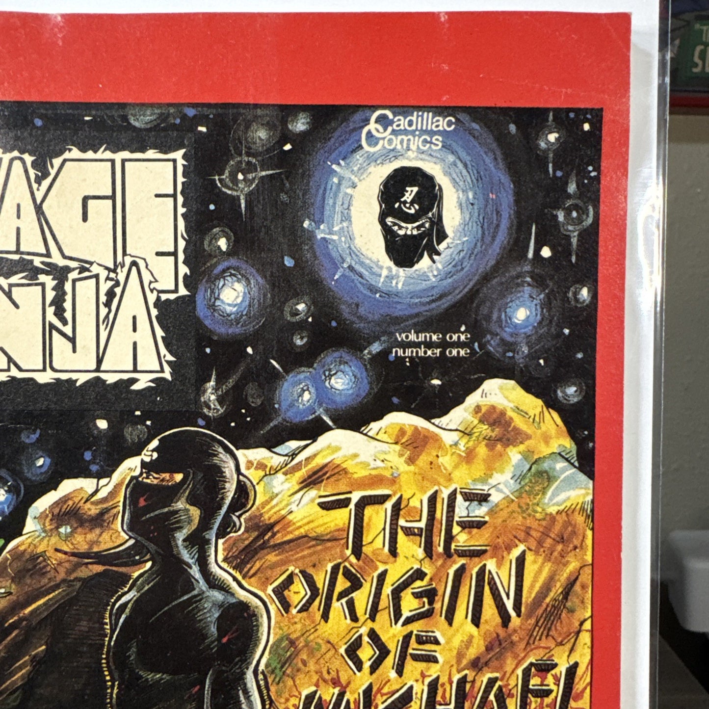 Savage Ninja #1, The Origin of Michael Savage, Cadillac Comics, February 1985