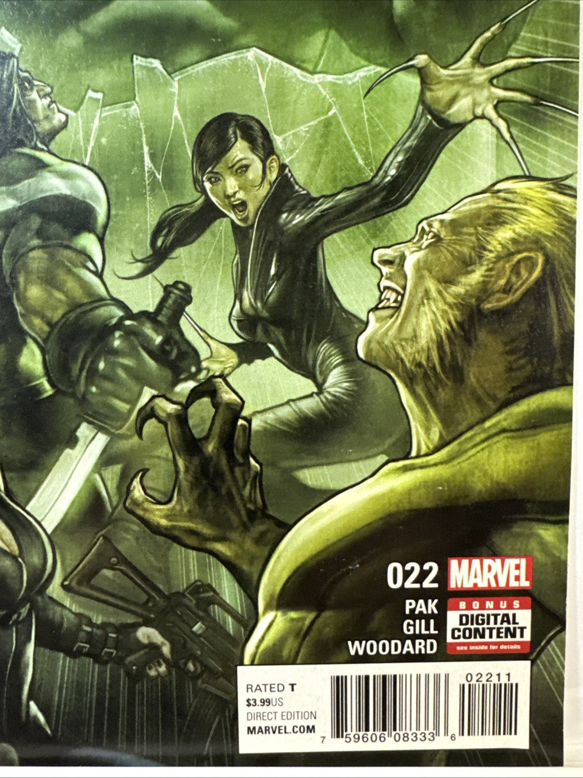 TOTALLY AWESOME HULK #22 FIRST 1ST FULL APP OF WEAPON H MARVEL 2017 MODERN KEY