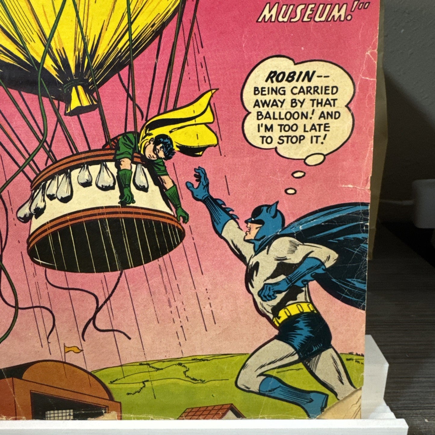 1955 - BATMAN #94 - GOLDEN AGE - MYSTERY OF THE SKY MUSEUM GD