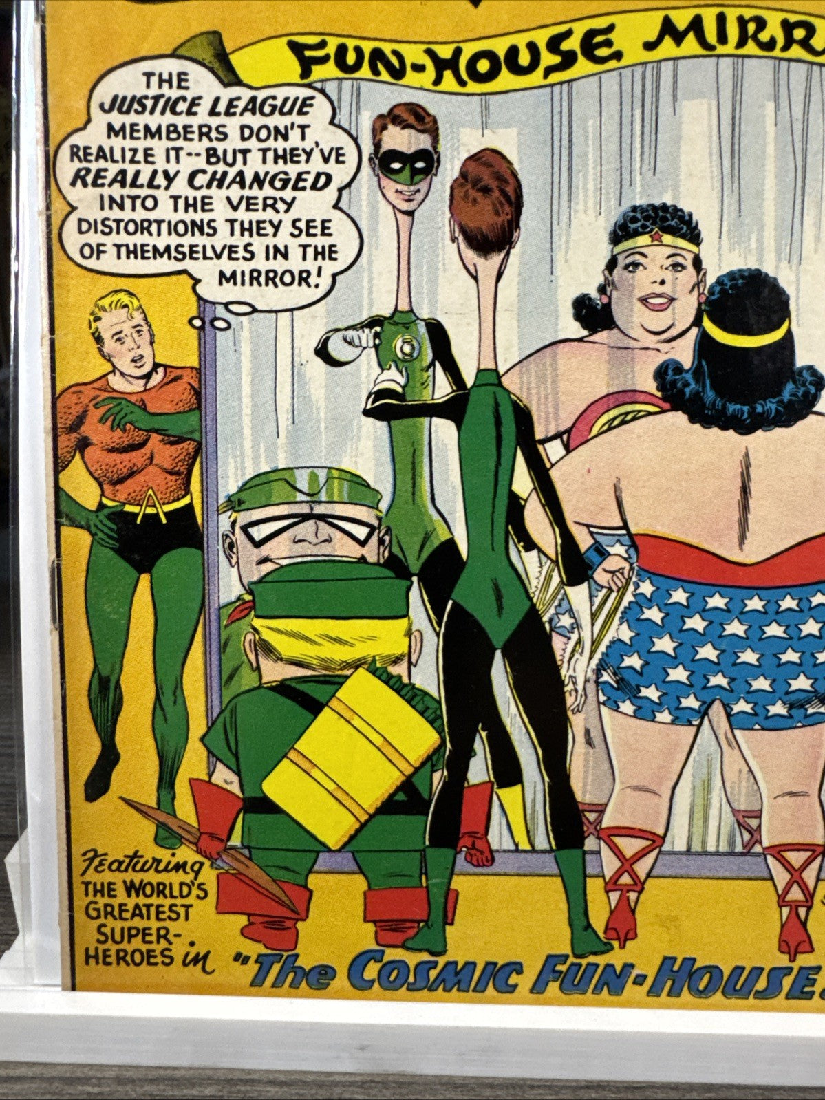 Justice League Of America #7 F+/VF- Last 10 Cent Cover! SILVER KEY