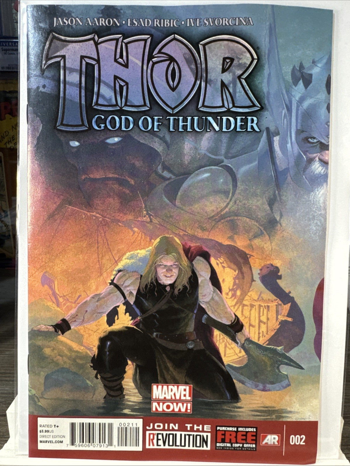 Thor: God of Thunder #2 Jason Aaron 2013 1st App Gorr The God Butcher KEY MODERN