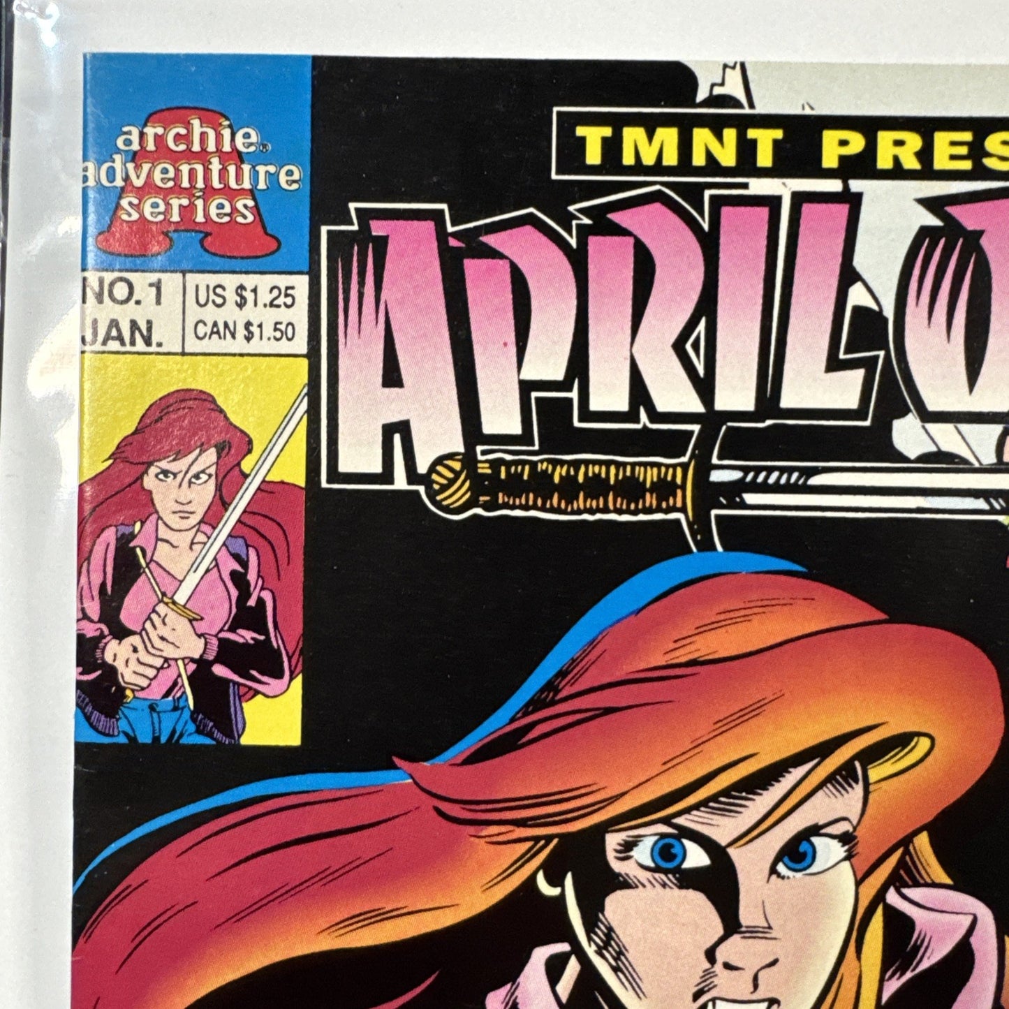 TMNT Present: April O'Neil #1 - Archie 1993 VF HTF