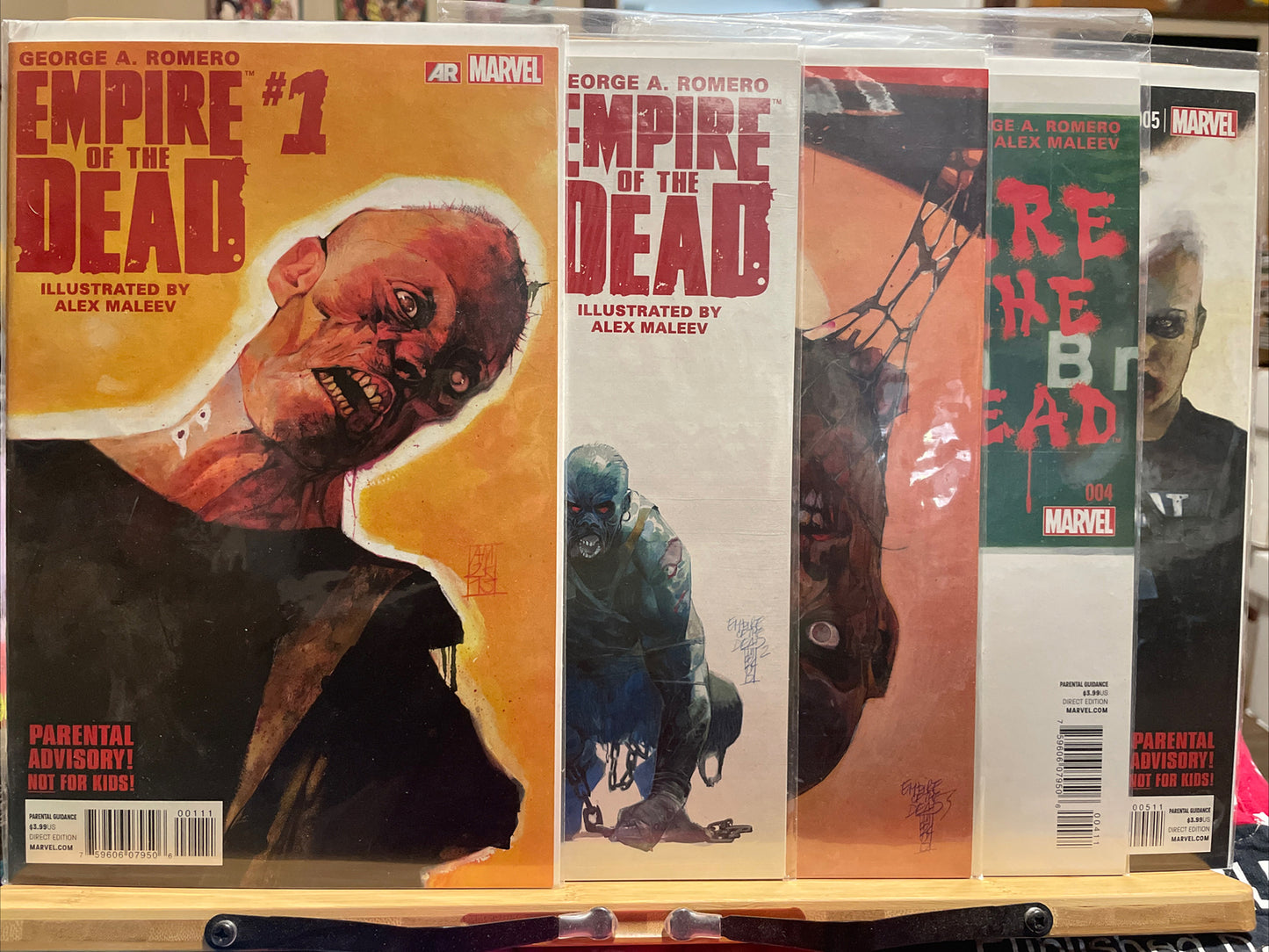 Empire Of The Dead Lot #1-5 VF/NM Marvel Comic Run Gorgeous Copies Zombies!