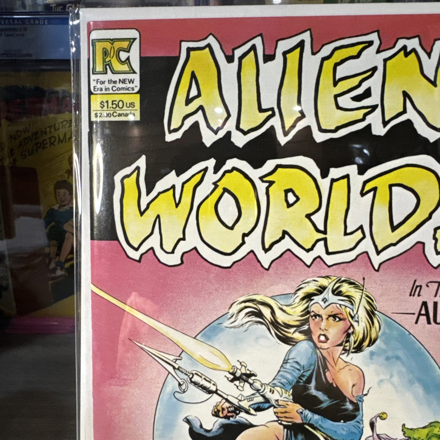 Alien Worlds #2 (Pacific Comics May 1983) NM Dave Stevens Beauty! BRONZE