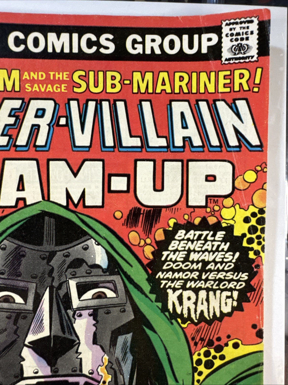 Super-Villain Team-Up # 13 VG+ 1977 Marvel Dr. Doom BRONZE