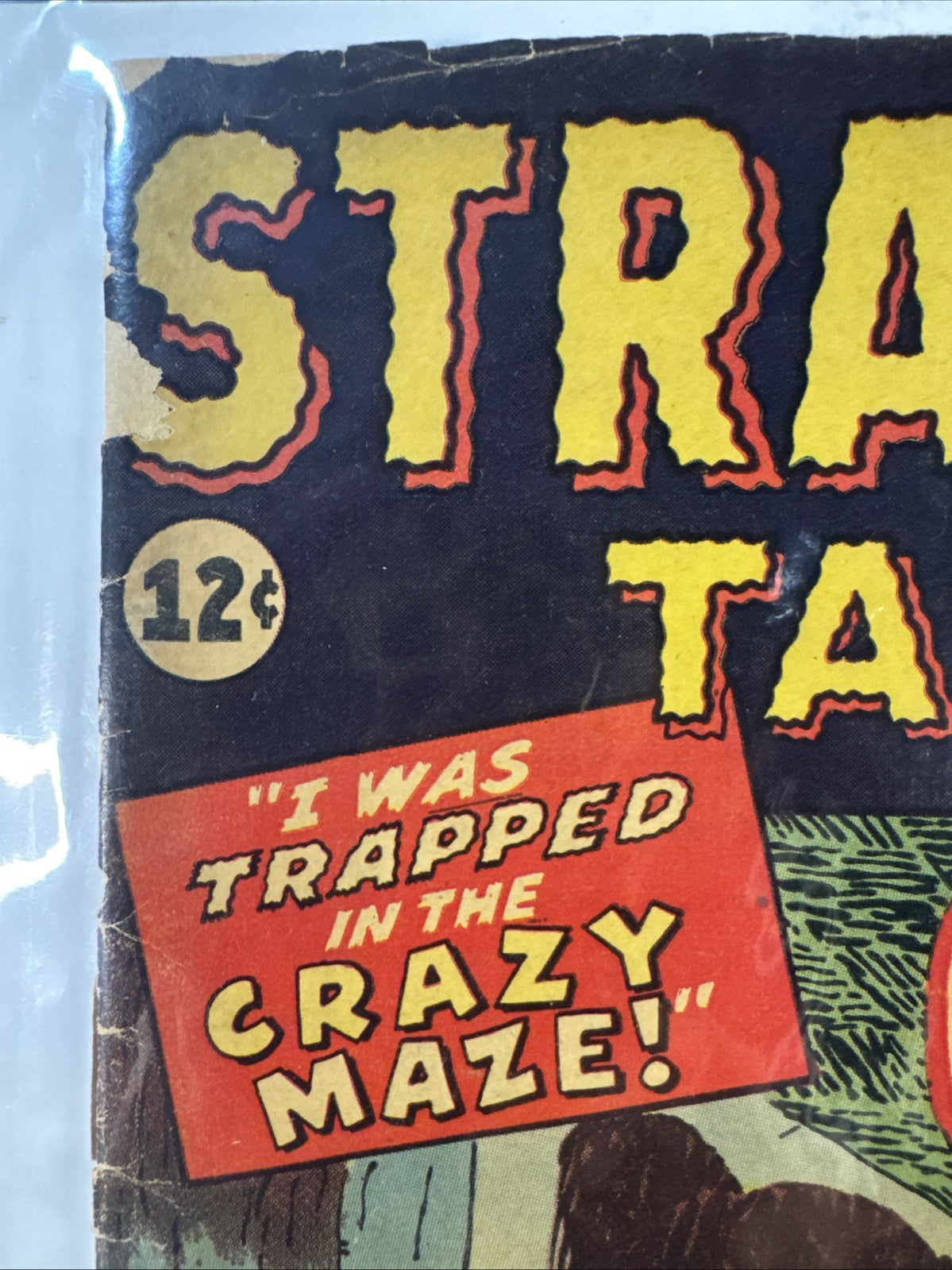 Strange Tales #100 (1962) Low Grade Detached Cover SILVER KIRBY DITKO Pre-Hero