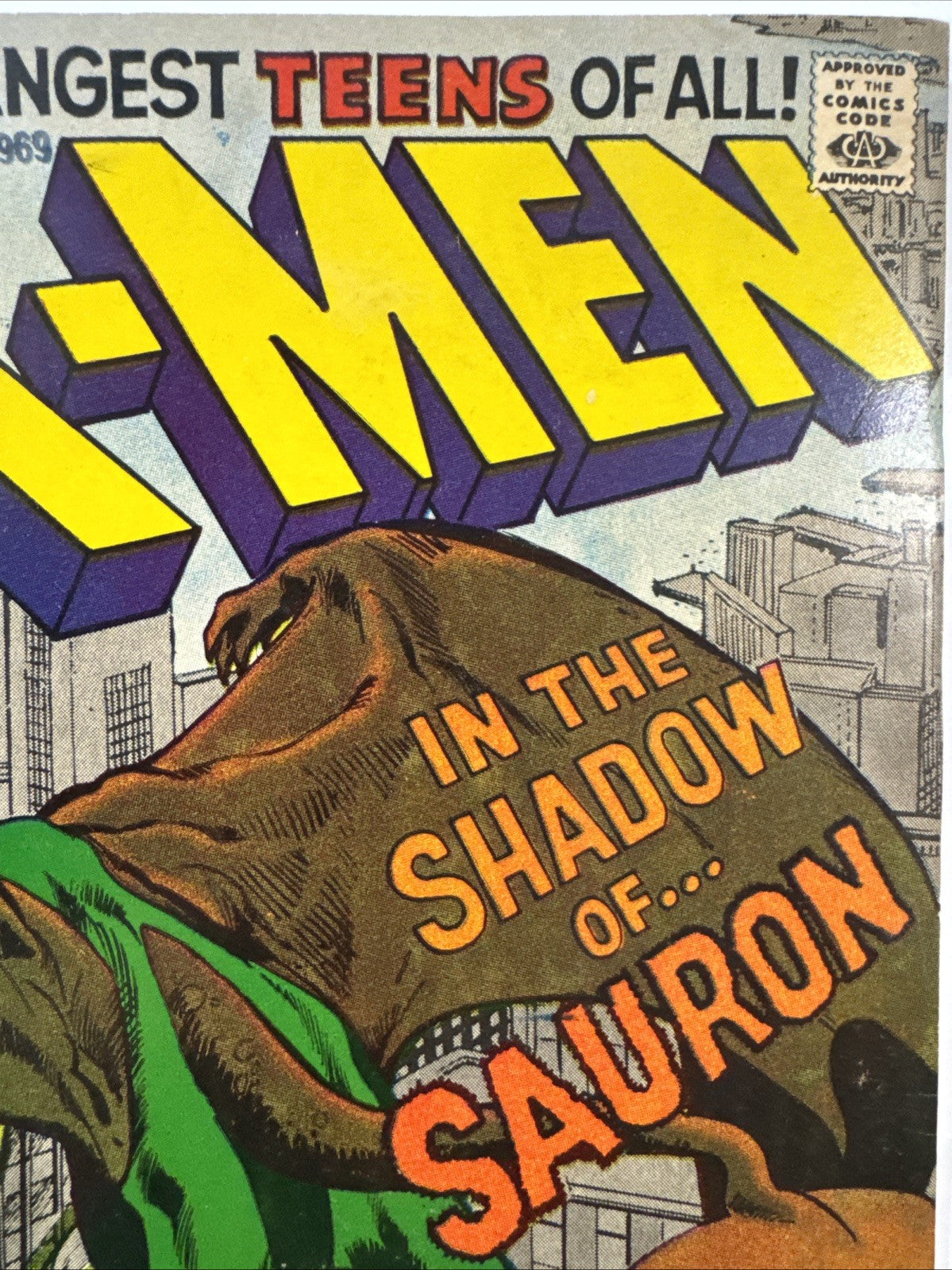 The X-Men #60—1st App of Sauron—Neal Adams Goodness!— VG Marvel 1969 SILVER