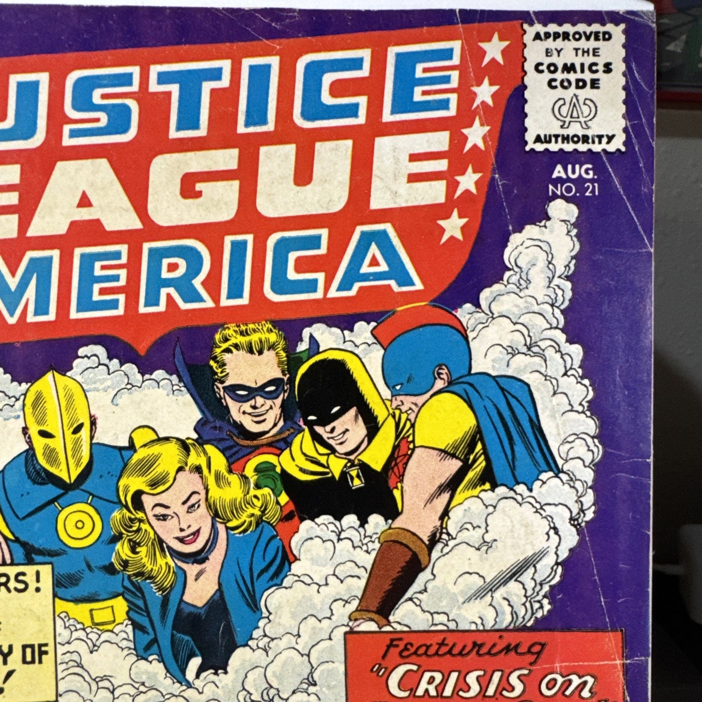Justice League of America #21 1963 1st Silver Age Appearance JSA GD SILVER KEY
