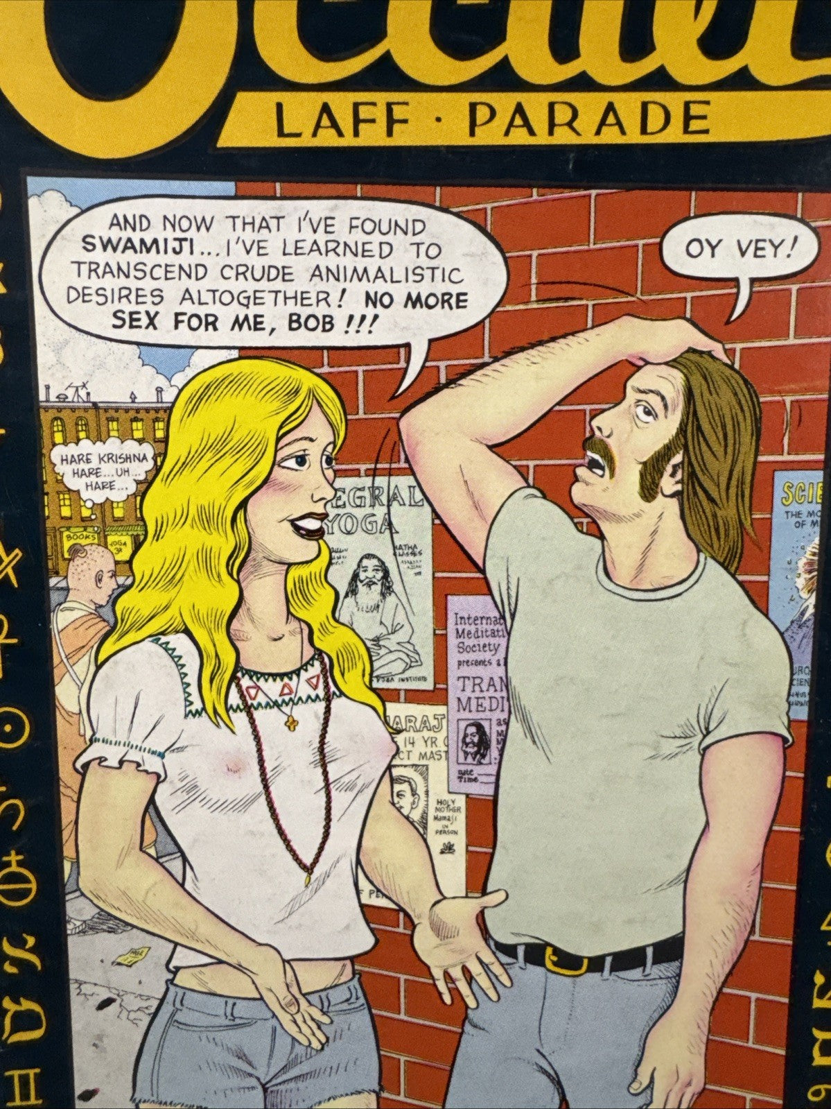 Super Rare! Occult Comic #1 (The Print Mint 1973) UNDERGROUND BRONZE Low Print
