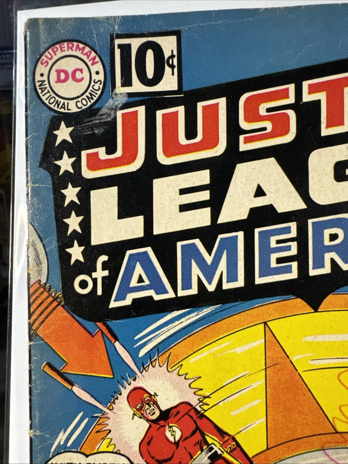 Justice League of America #6 (DC Comics August-September 1961) SILVER KEY VG