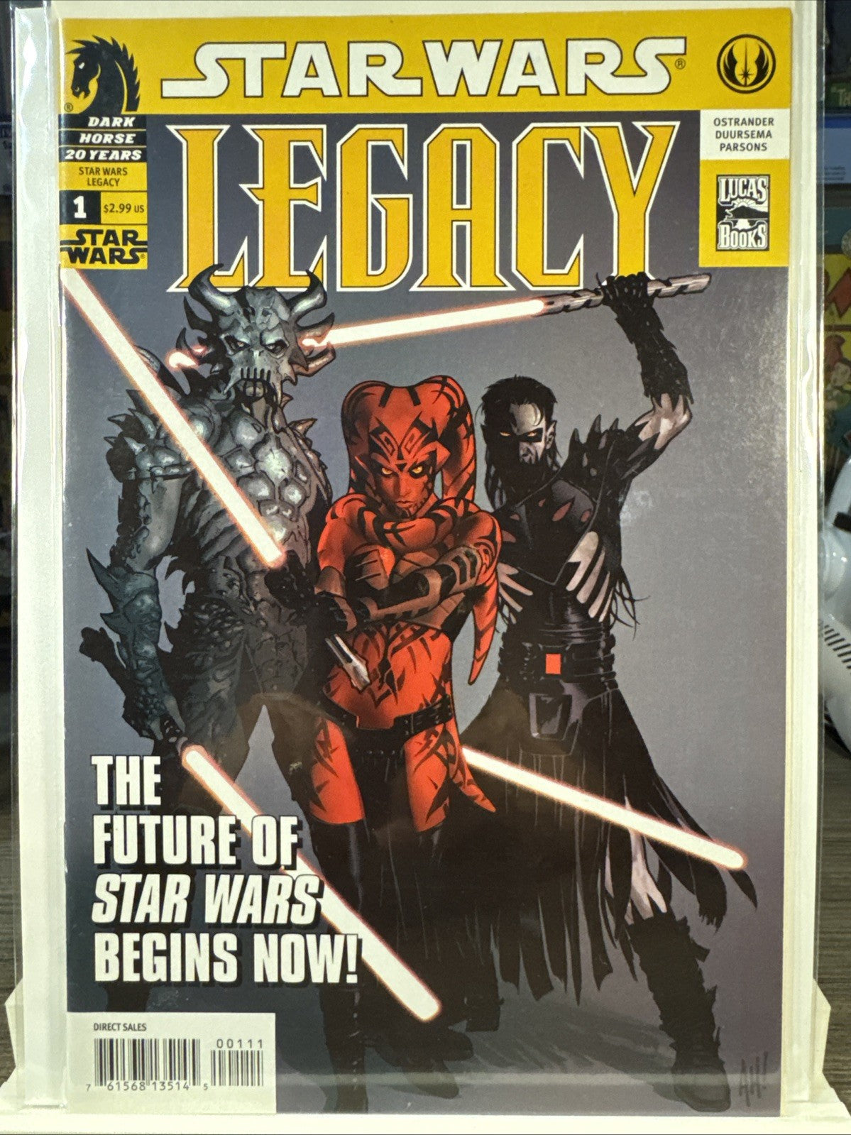 Star Wars: Legacy #1 (Dark Horse 2006) KEY SUPER LOW PRINT RUN Adam Hughes Cover