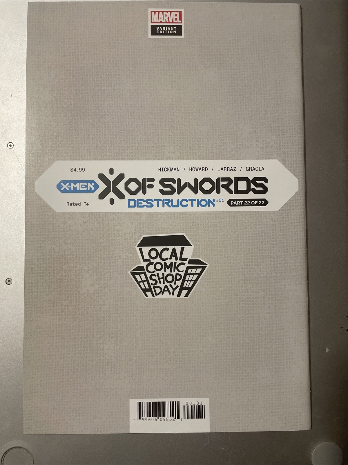 X OF SWORDS: DESTRUCTION 1 2021 LCSD MAGIK VARIANT 2021 NM+ Sweet Watercolor Cvr
