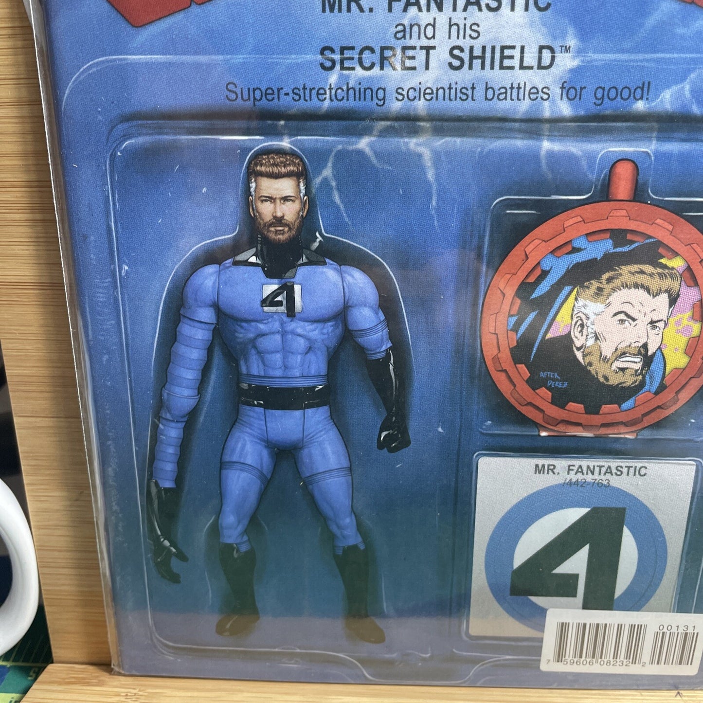 Secret Wars JTC Action Figure Variant Lot Mr. Fantastic & Black Panther NM