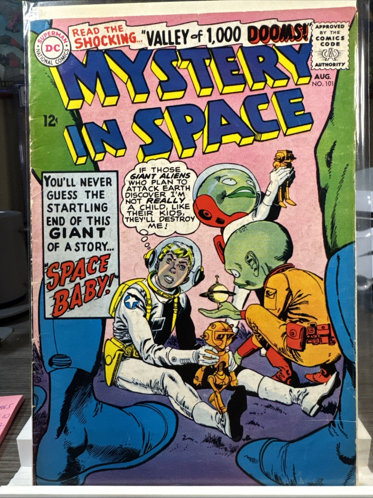 Mystery in Space #101 DC Comics 1965 VG+ 5.0 SILVER