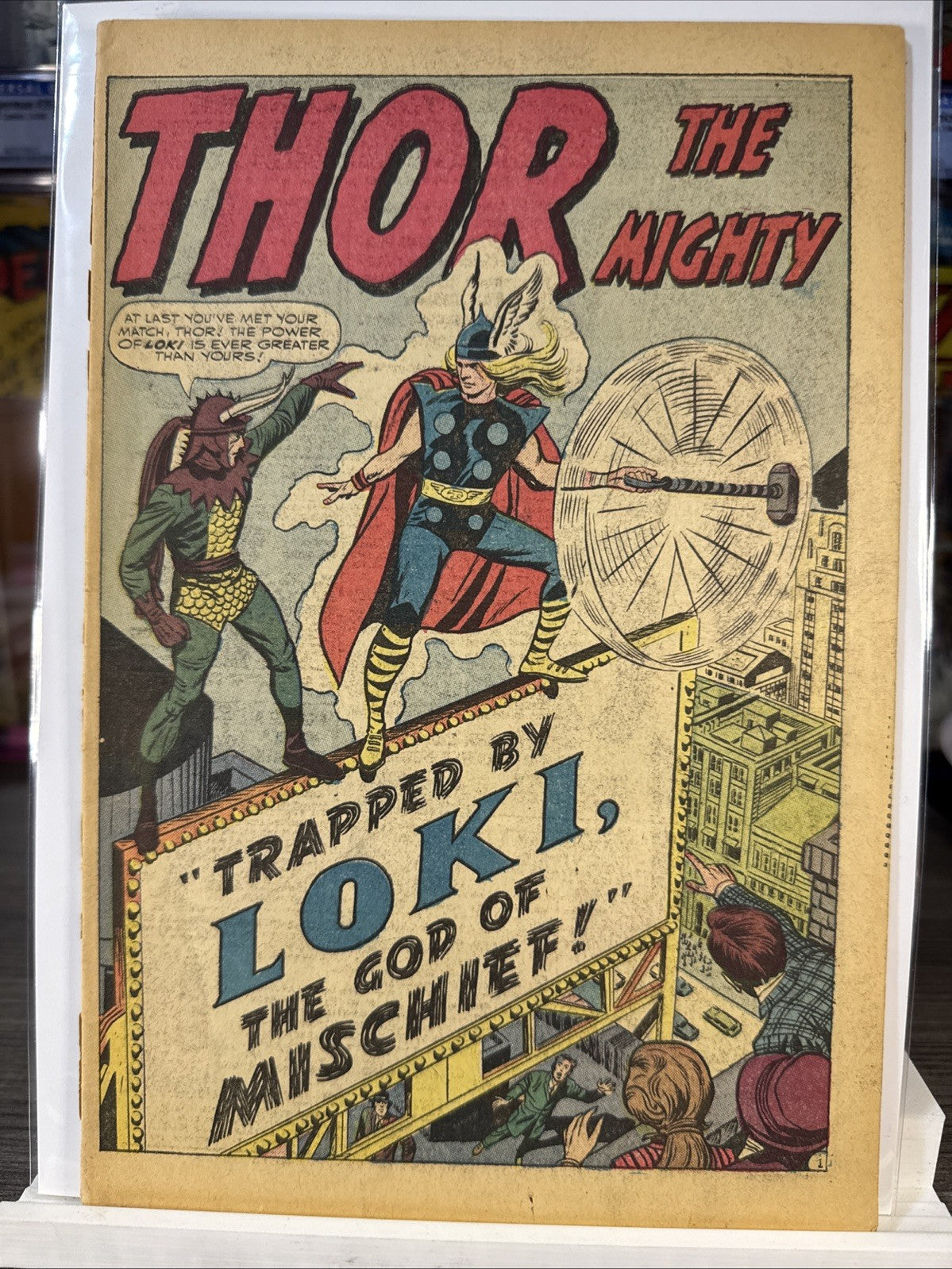 Journey into Mystery #85 1962 KEY SILVER 1st Loki Low Grade Detached Complete