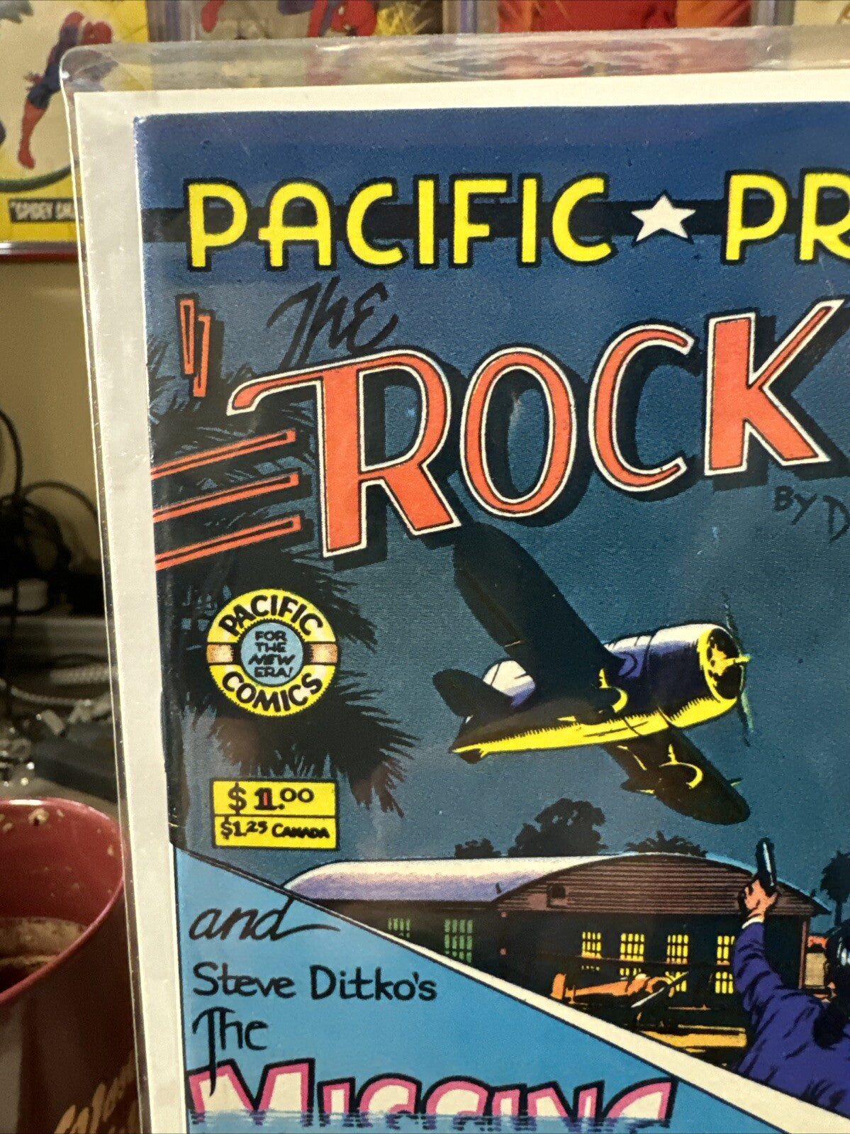 Pacific Presents The ROCKETEER #1 DAVE STEVENS, Betty Page, 1982, VF+/NM-