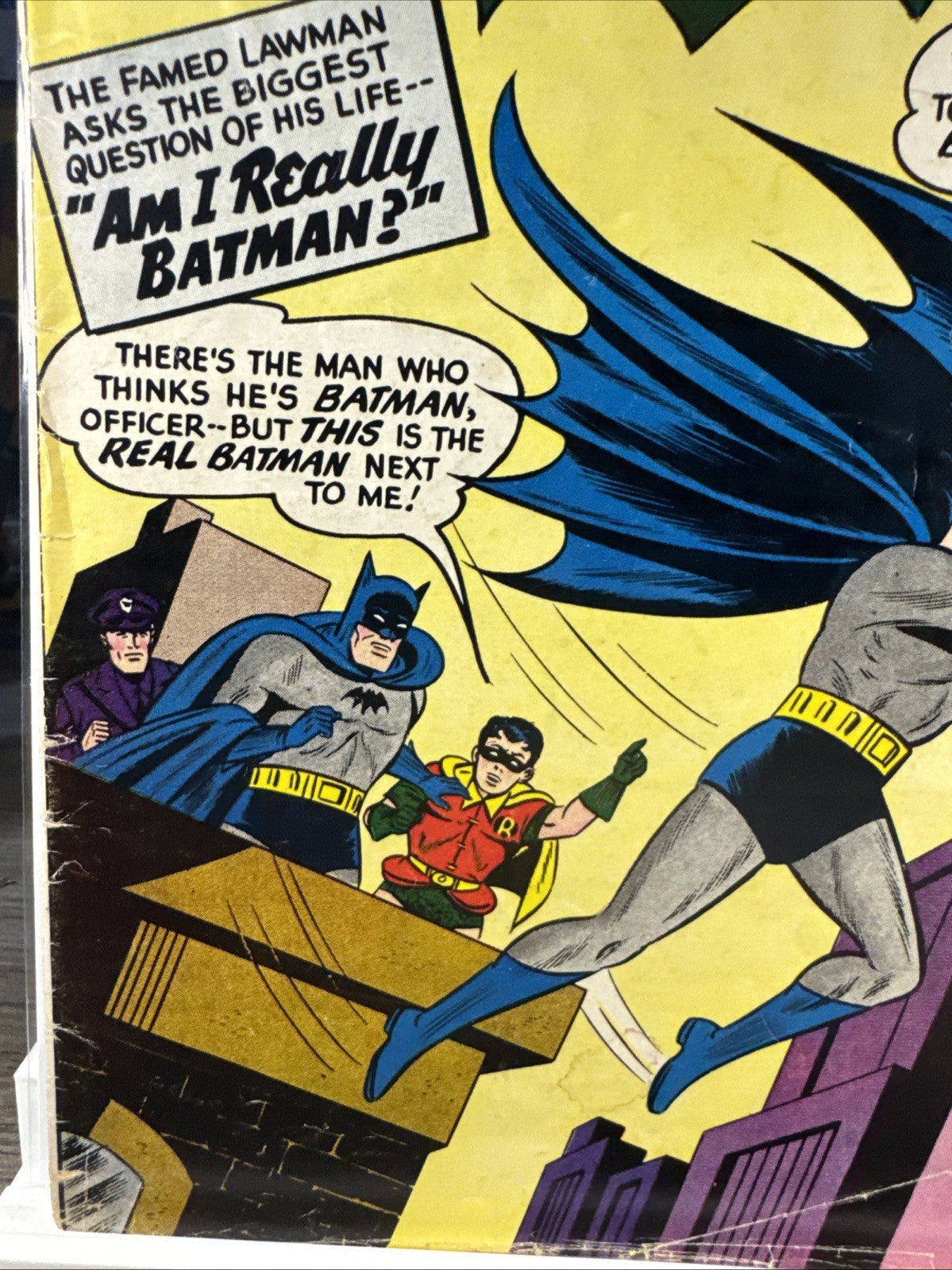 Batman #112 Vintage 1957 DC National Comics 10 Cent Early Silver Age Key RARE G+