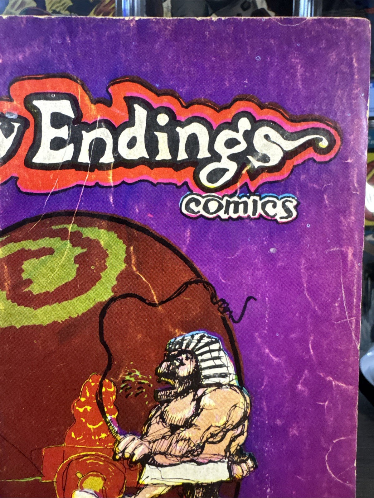 Happy Endings Comics (Rip Off Press 1969) Detached Reader UNDERGROUND SILVER