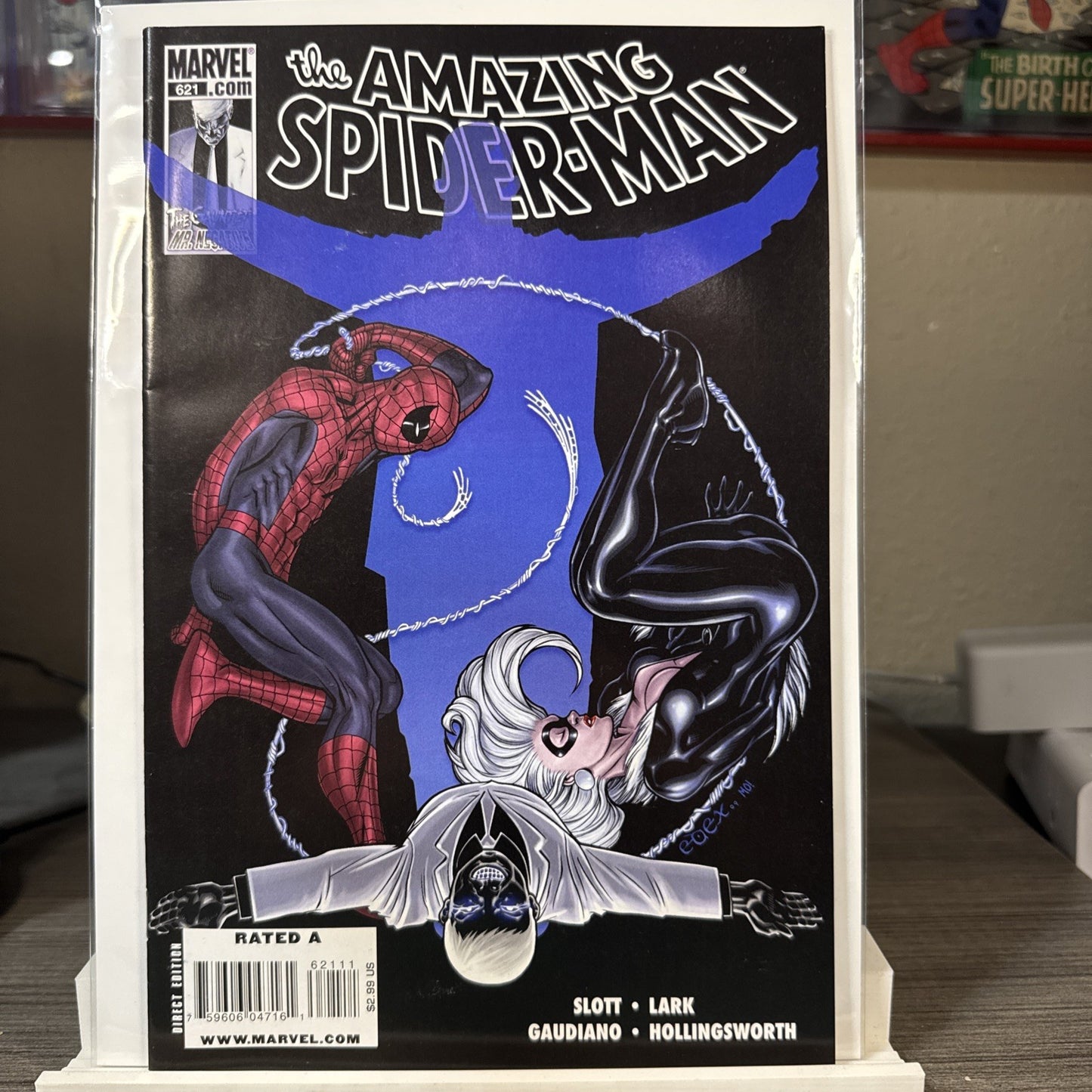 The Amazing Spider-Man #621 (Marvel Comics 2010) MODERN Mr. Negative Black Cat