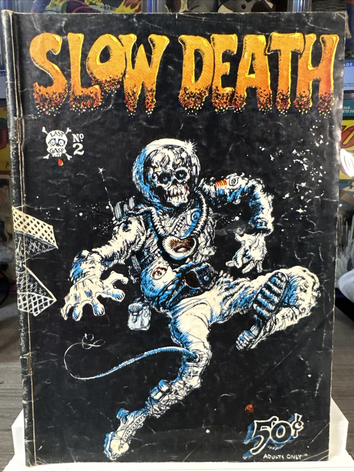 Slow Death #2, Last Gasp 1970 VG- 2nd Print Richard Corben UNDERGROUND BRONZE