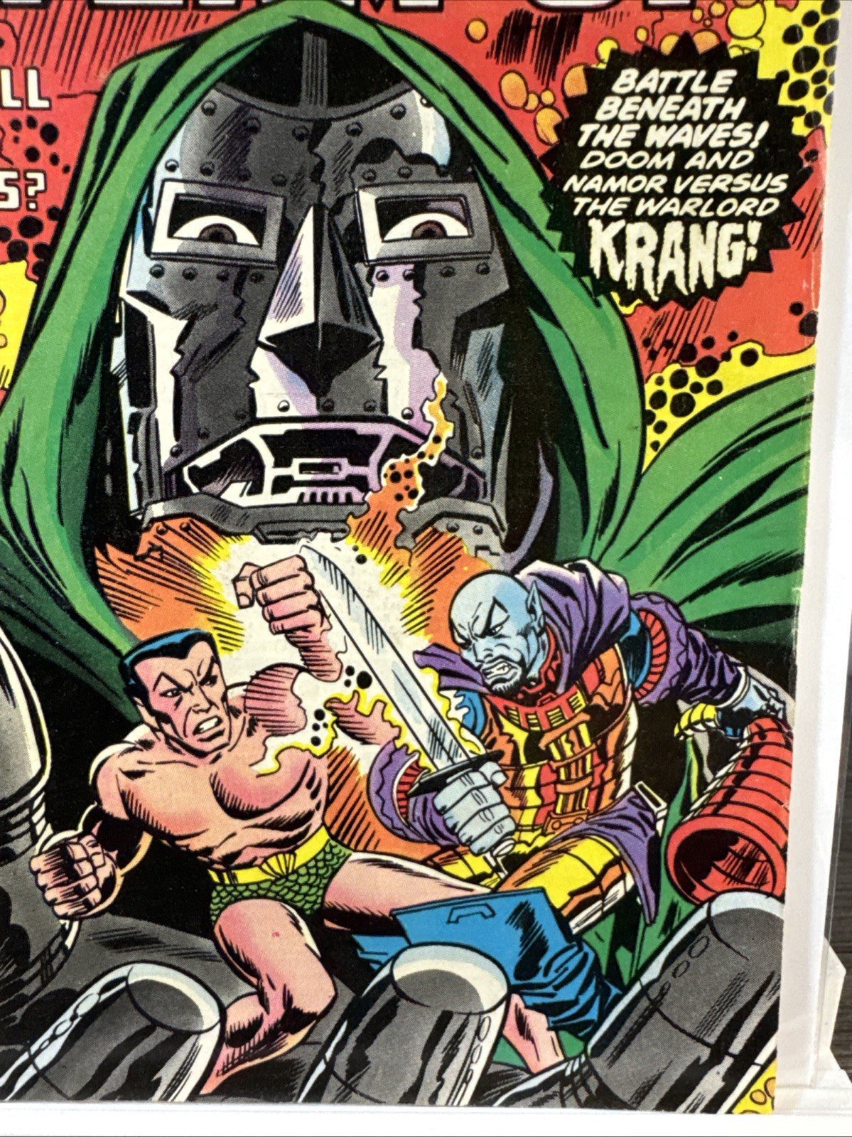 Super-Villain Team-Up # 13 VG+ 1977 Marvel Dr. Doom BRONZE