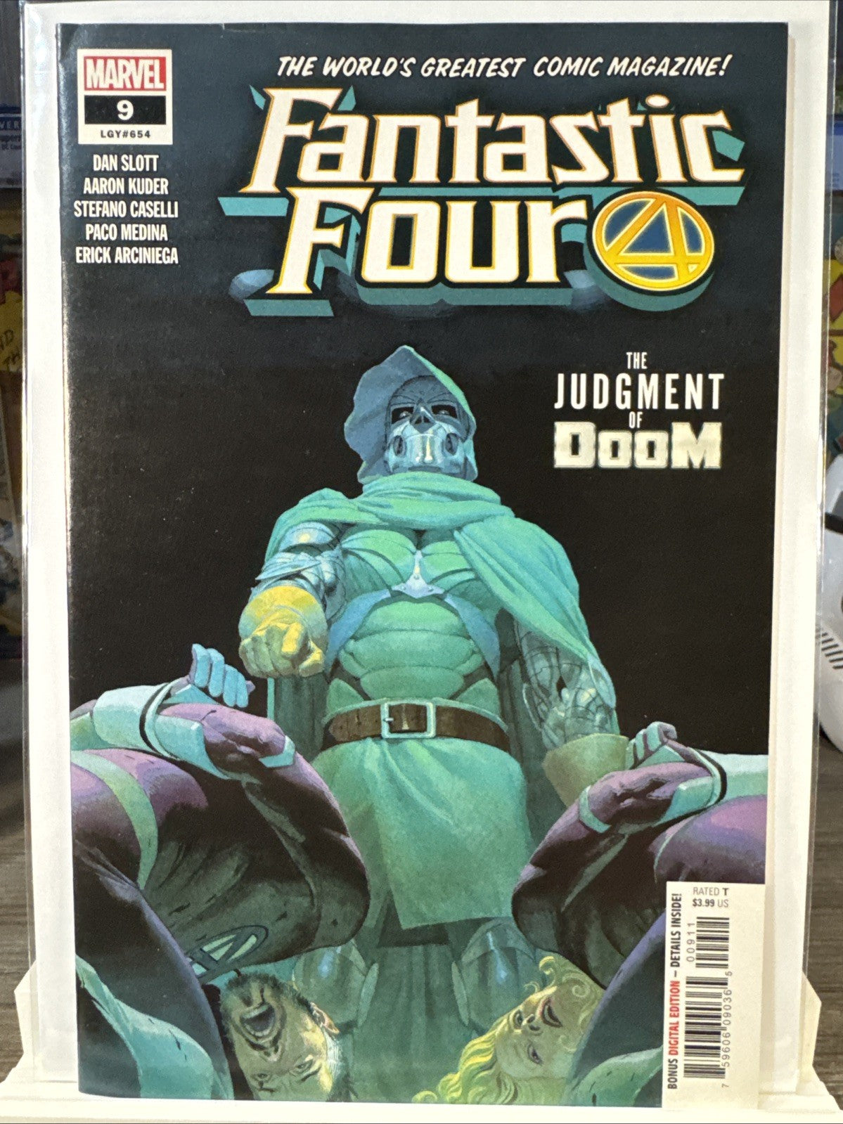 Fantastic Four #9 (654) Ribic Variant (Marvel Comics June 2019) MODERN DOOM