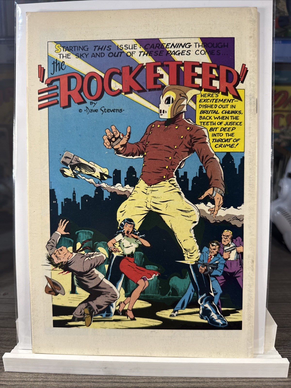Starslayer 2 VF/NM 9.0 Pacific 1st Rocketeer 1982 KEY DAVE STEVENS BRONZE