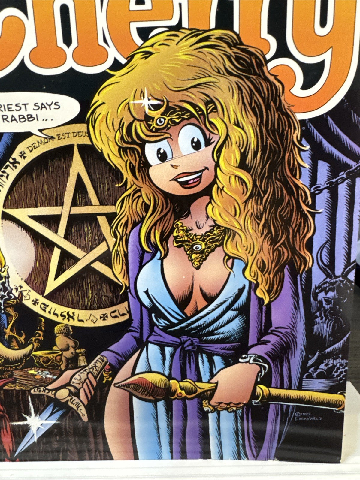 Cherry #13 Comic 2nd Print 1985 NM Larry Welz Kitchen Sink UNDERGROUND BRONZE