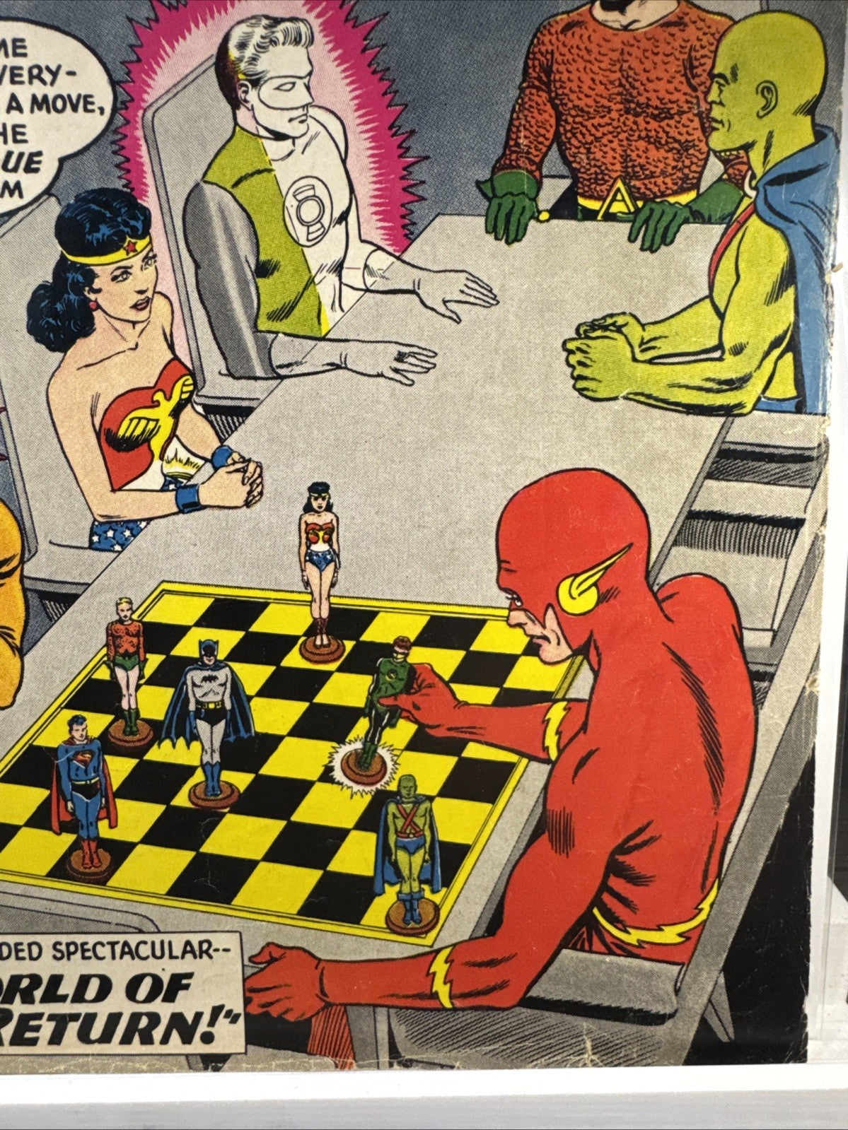Justice League of America #1 (DC Comics November 1960) SILVER MEGA KEY VG