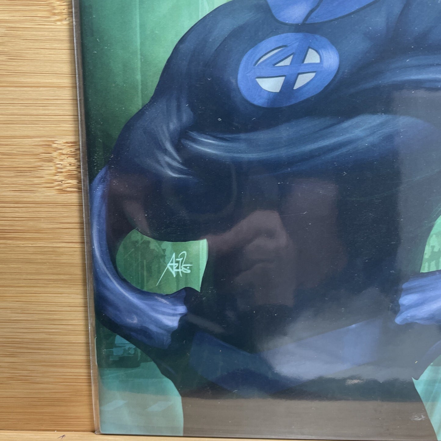 FANTASTIC FOUR #3 REED RICHARDS STANLEY ARTGERM LAU VIRGIN VARIANT MODERN