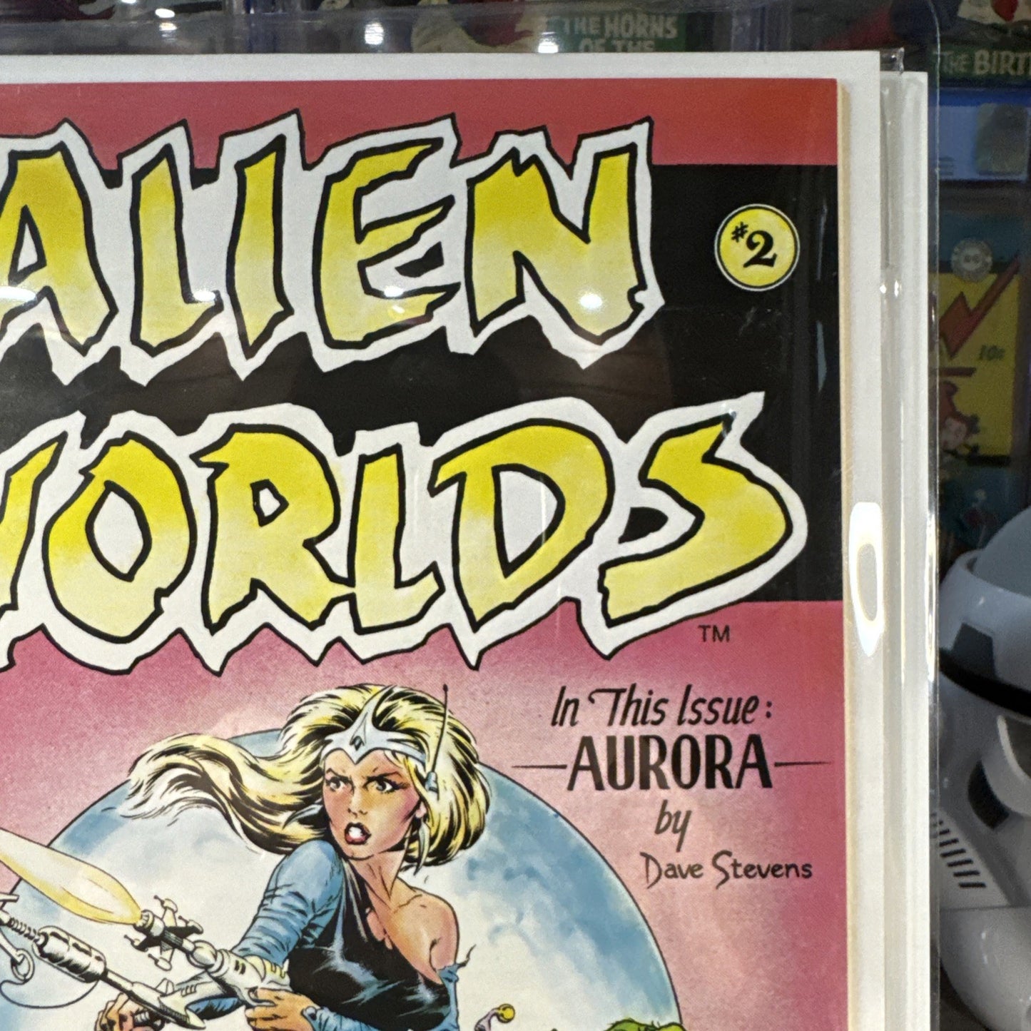 Alien Worlds #2 (Pacific Comics May 1983) NM Dave Stevens Beauty! BRONZE