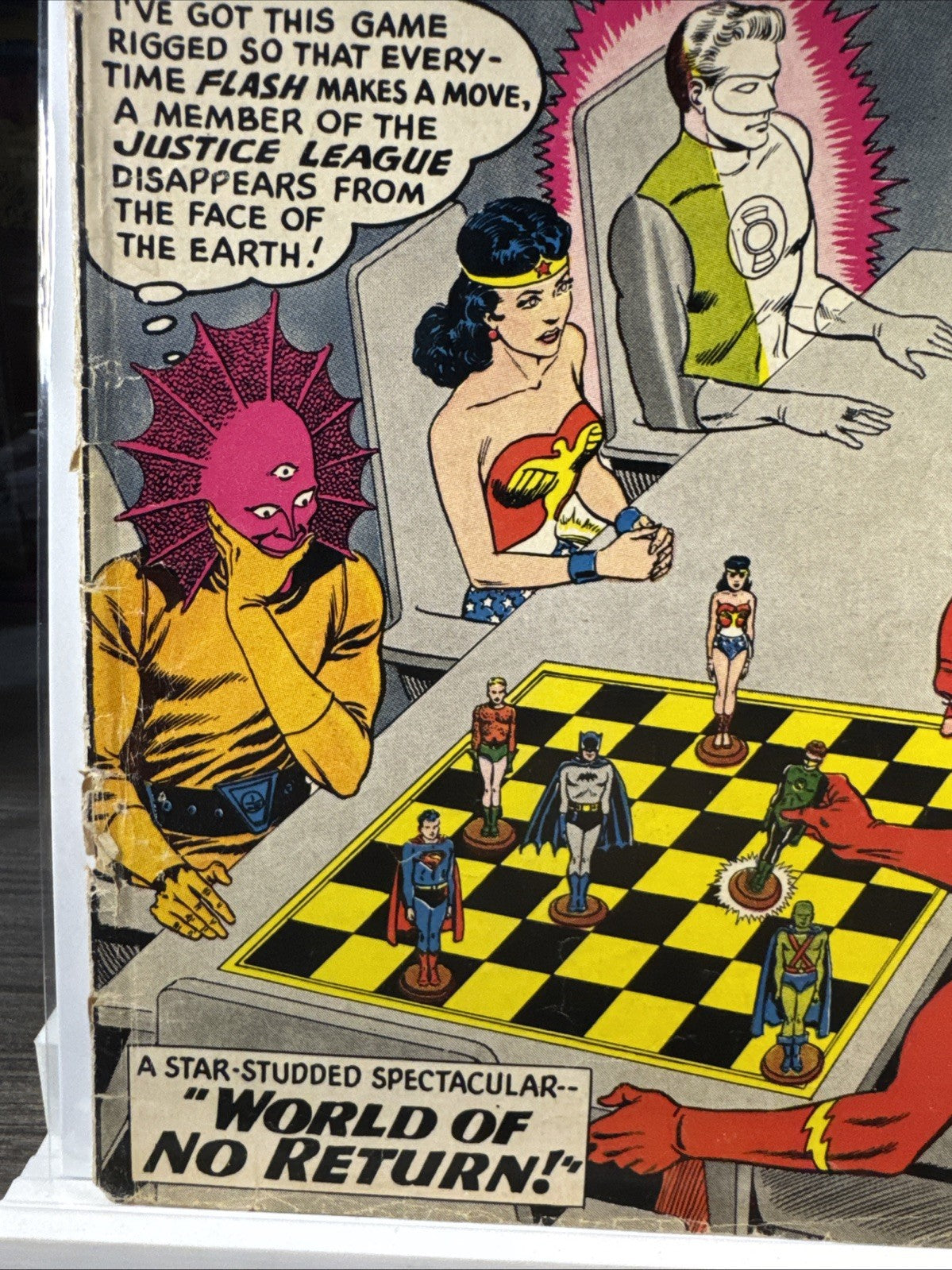 Justice League of America #1 (DC Comics November 1960) SILVER MEGA KEY VG
