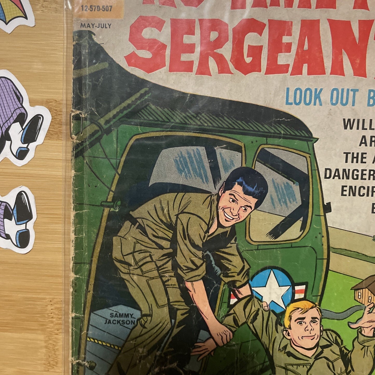 NO TIME FOR SERGEANTS 2 G-VG May-July 1965 COMICS BOOK Dell 12 Cent May July