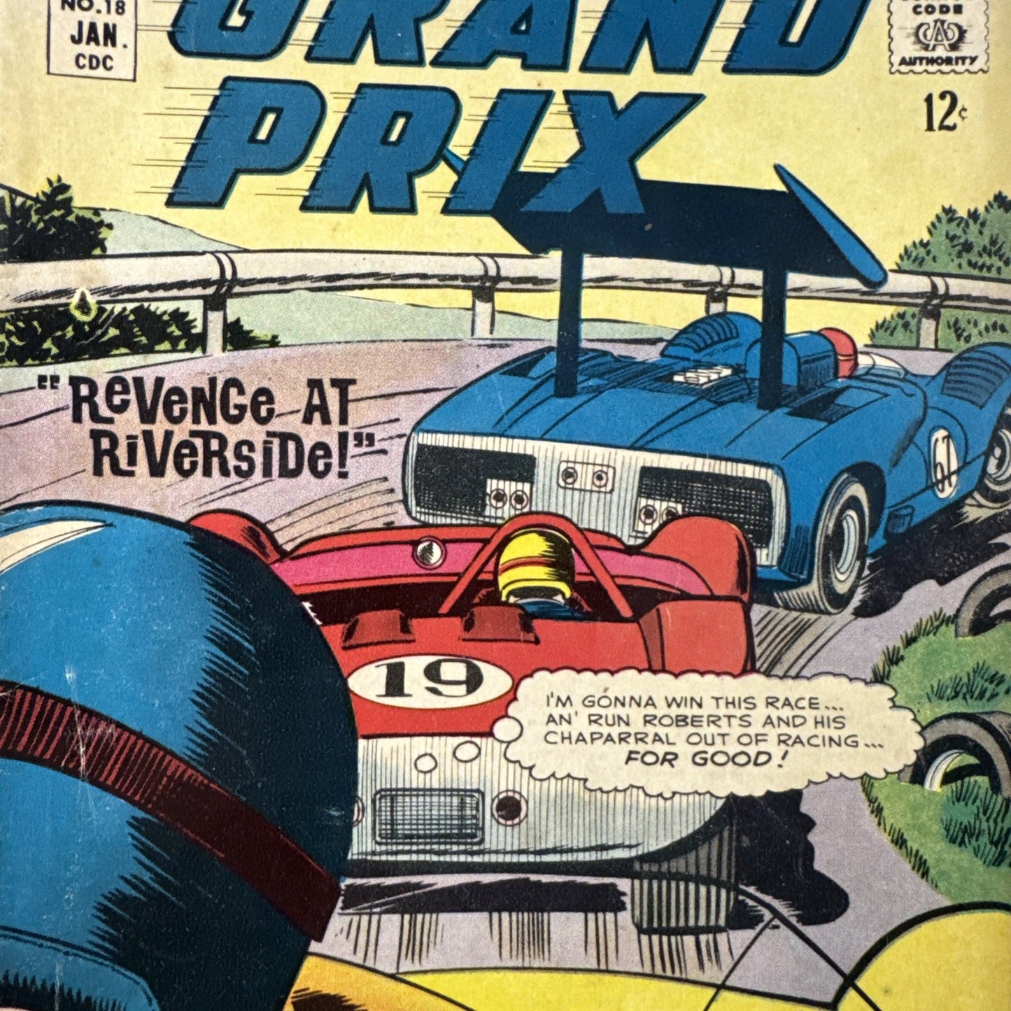 Grand Prix #18 (Charlton January 1968) SILVER