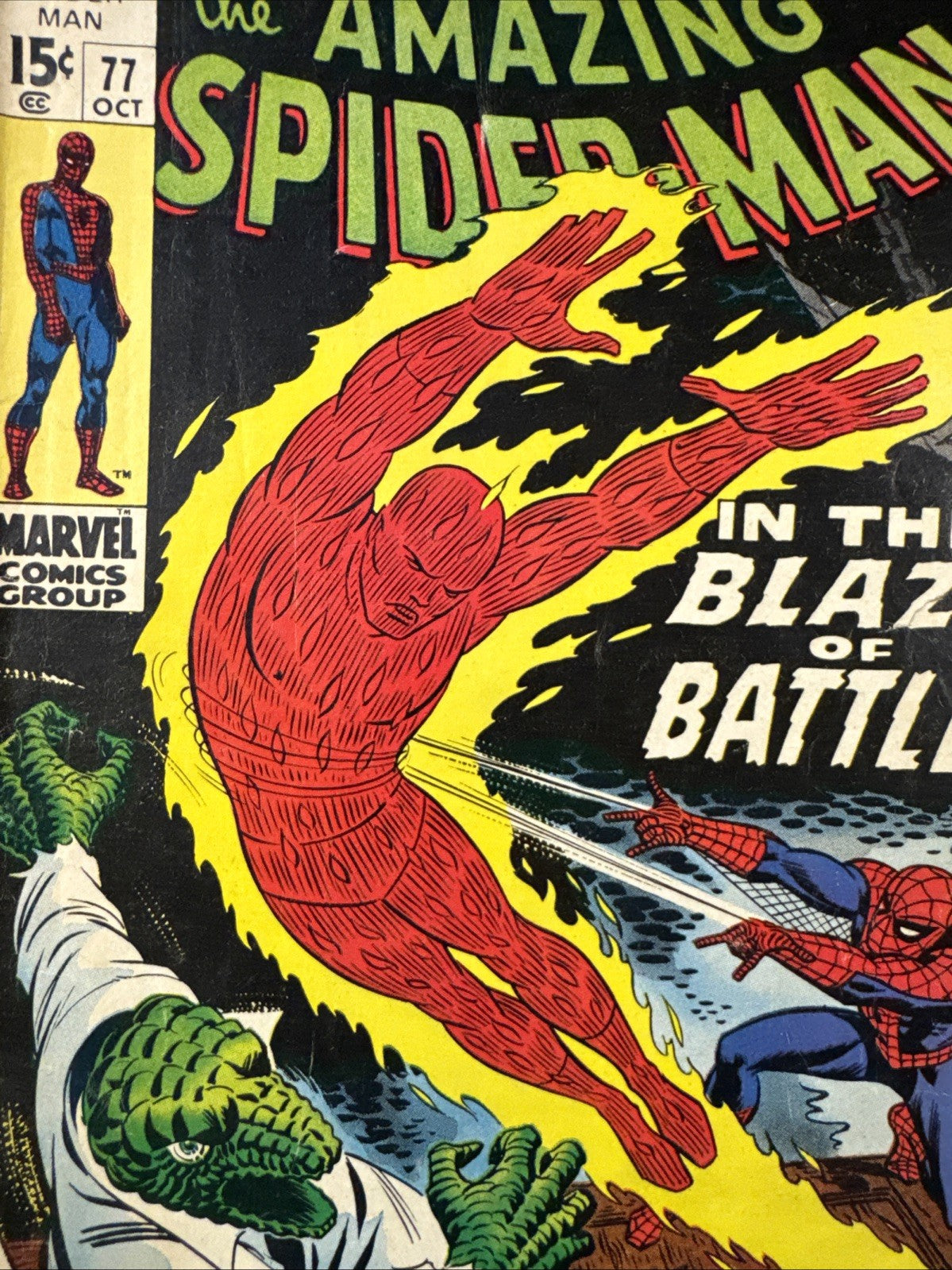 The Amazing Spider-Man #77 (Marvel Comics October 1969) VG SILVER