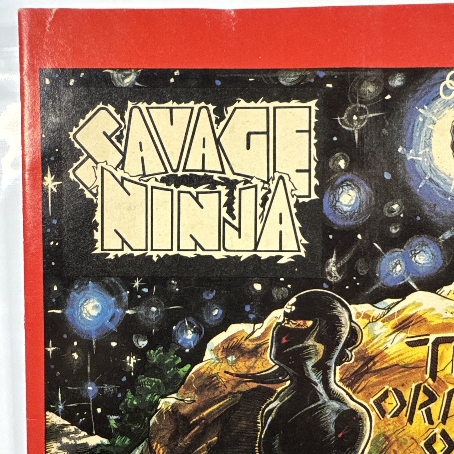 Savage Ninja #1, The Origin of Michael Savage, Cadillac Comics, February 1985