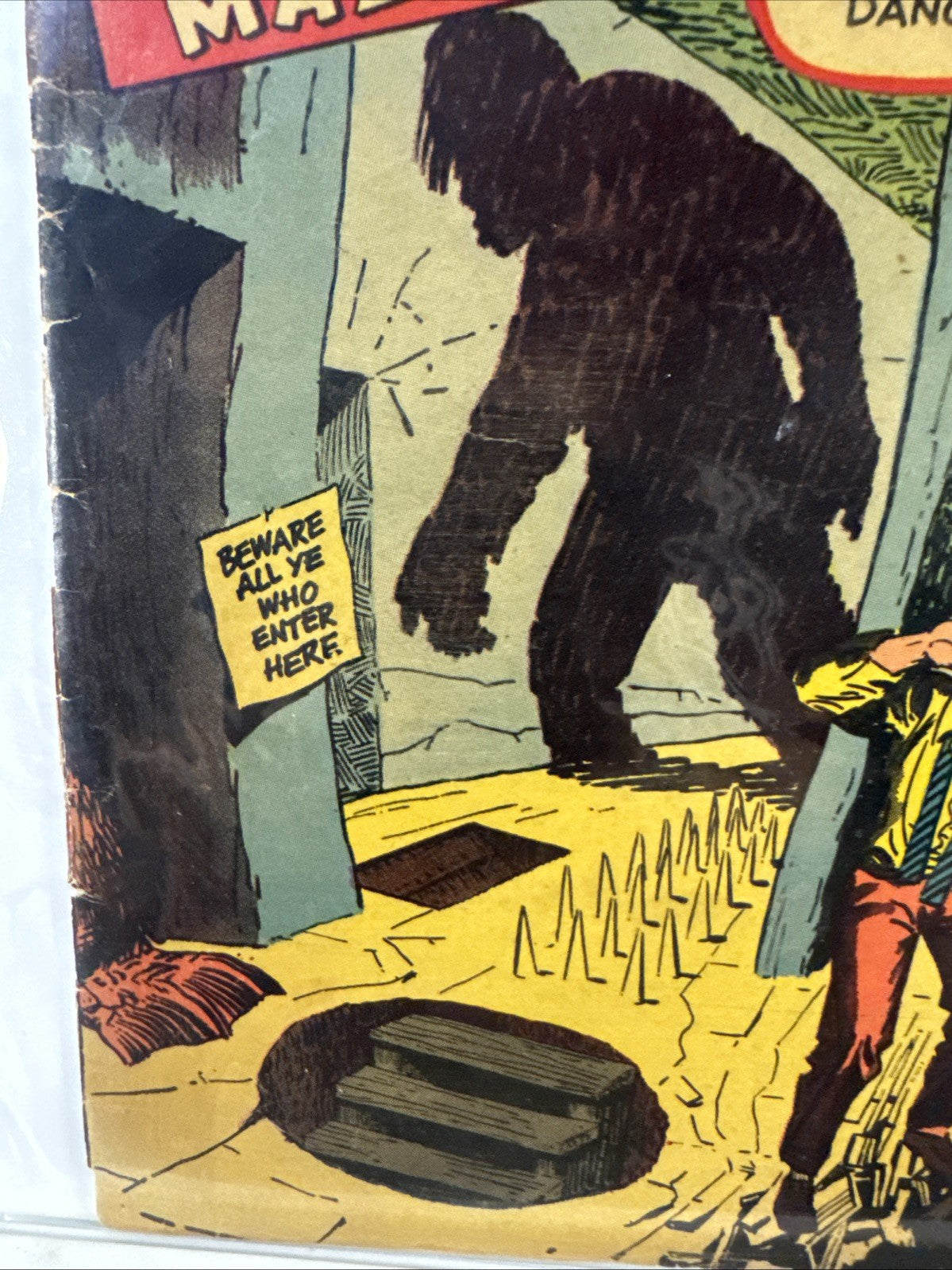 Strange Tales #100 (1962) Low Grade Detached Cover SILVER KIRBY DITKO Pre-Hero