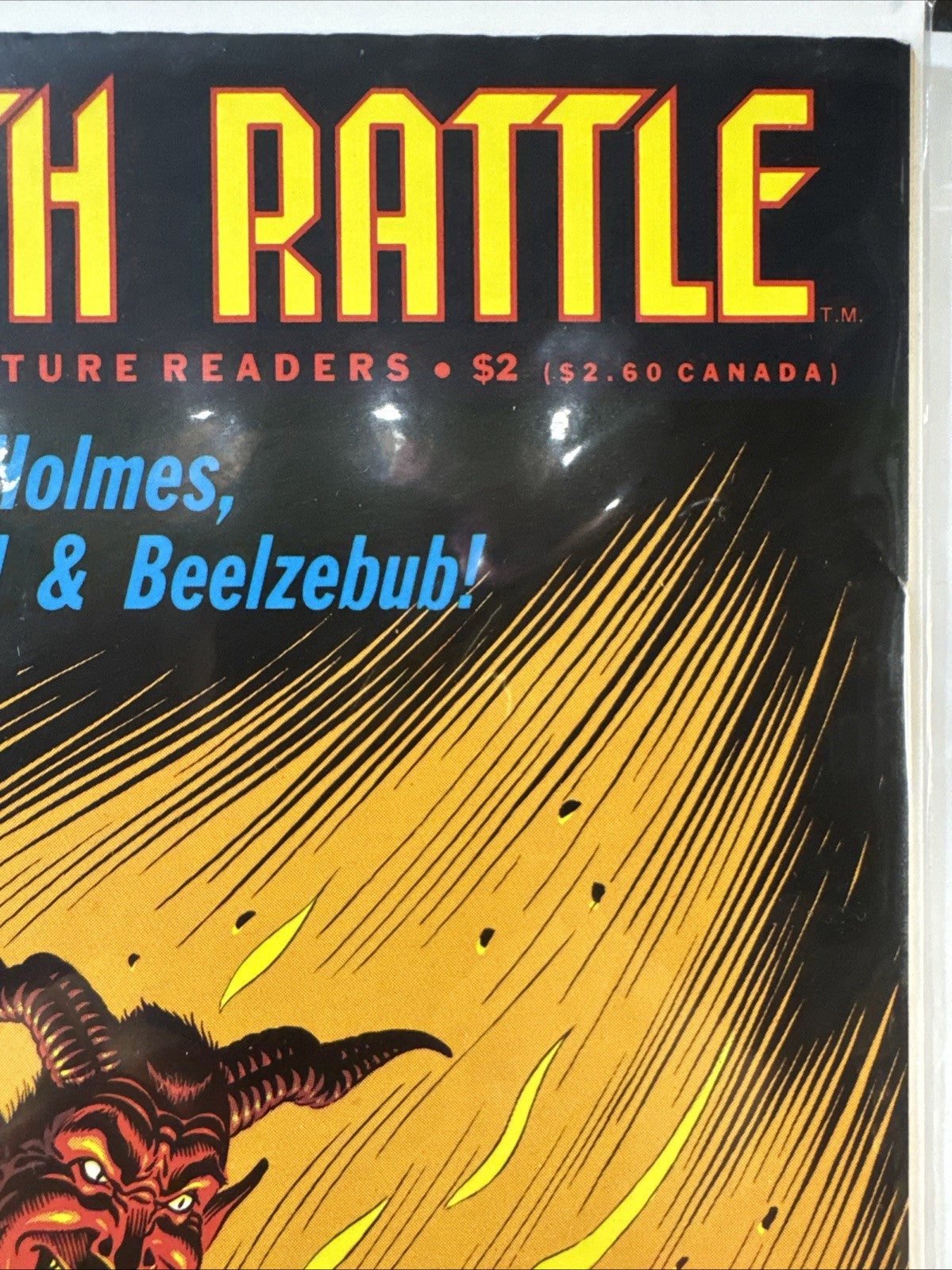 Death Rattle #17 1985 Series Kitchen Sink Comics NM Devil Cover UNDERGROUND