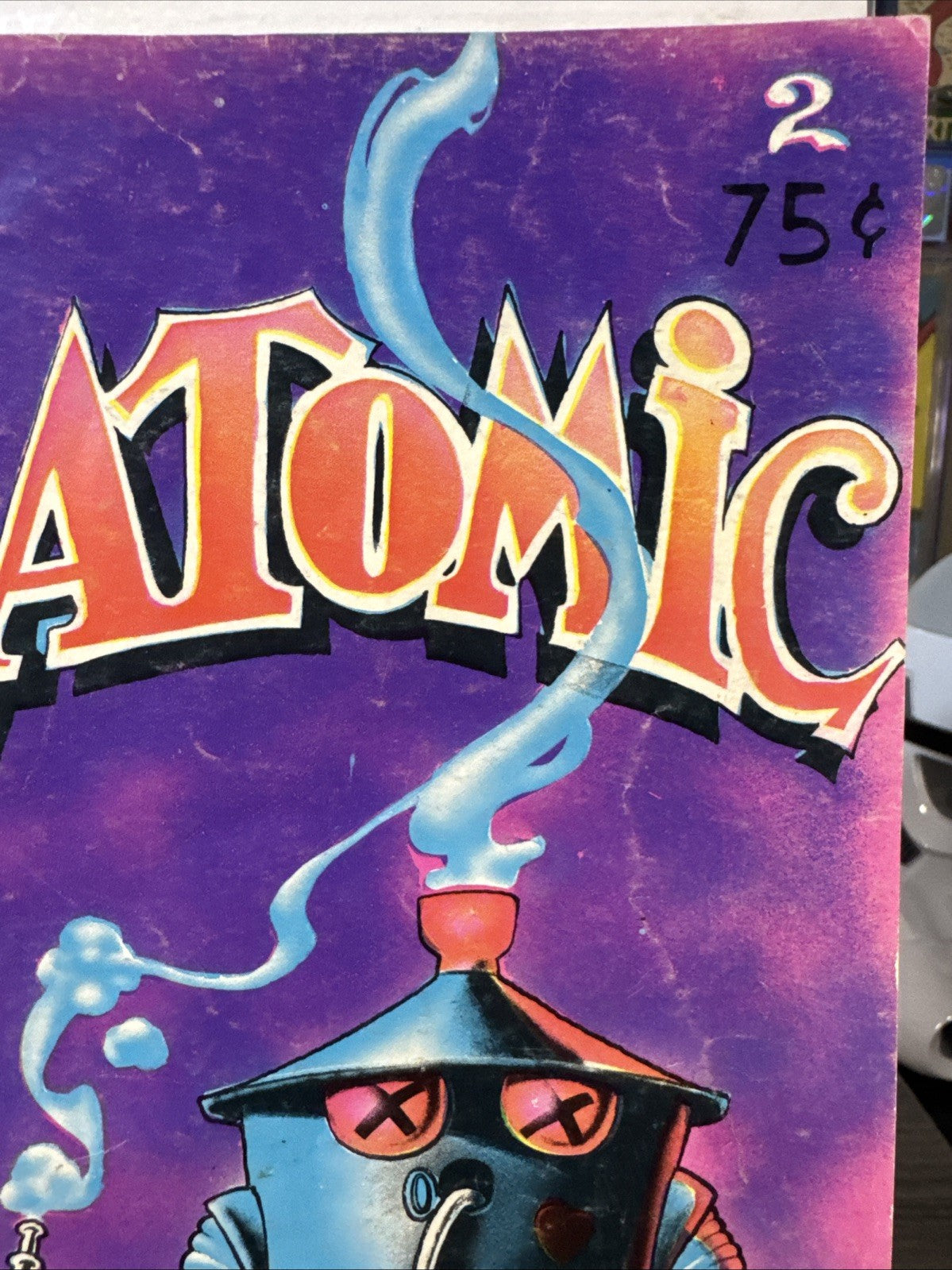 DR. ATOMIC # 2 Underground Comic - Larry Todd Comix RARE 2nd Print HTF 1973