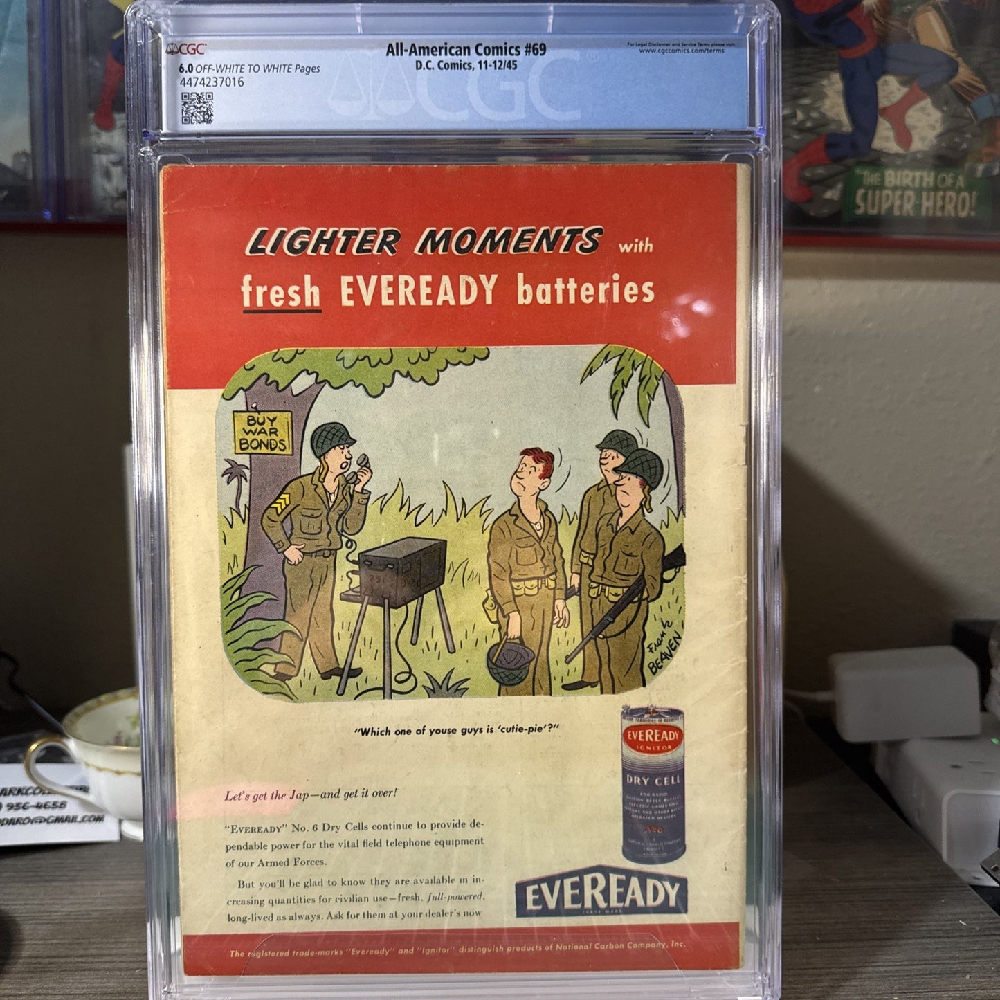 All-American Comics #69 CGC 6.0! FEW CGC GRADED COPIES AND THIS ONE IS NOICE!